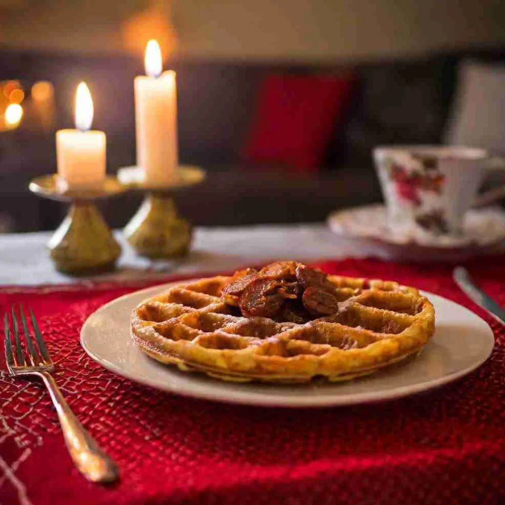 Gaufre au chorizo