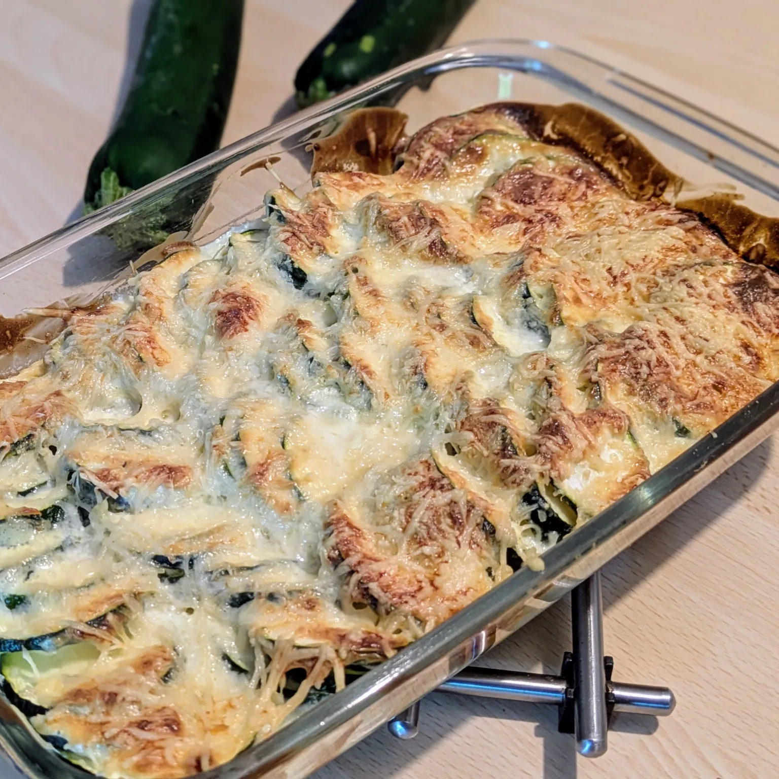 Gratin de courgettes au chèvre