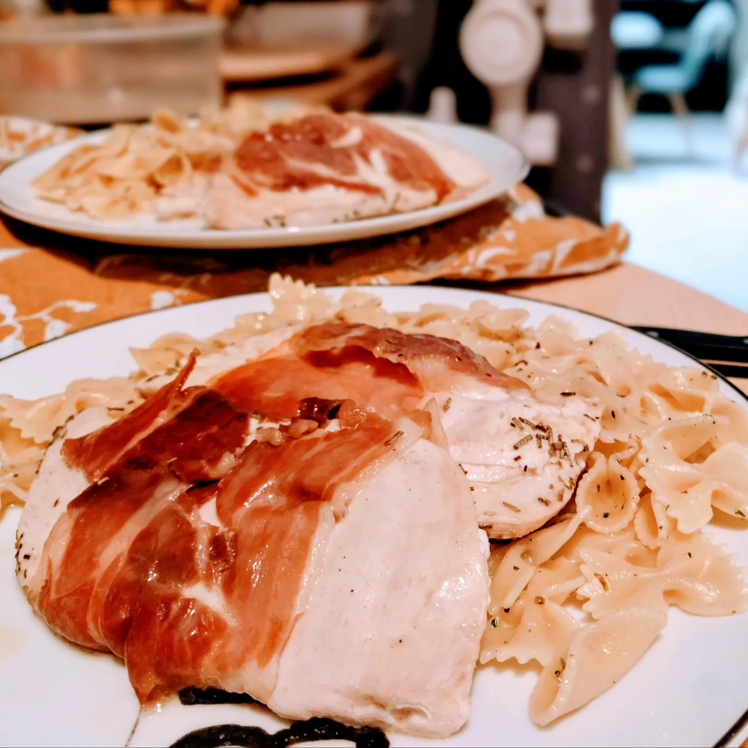 Poulet Saltimbocca