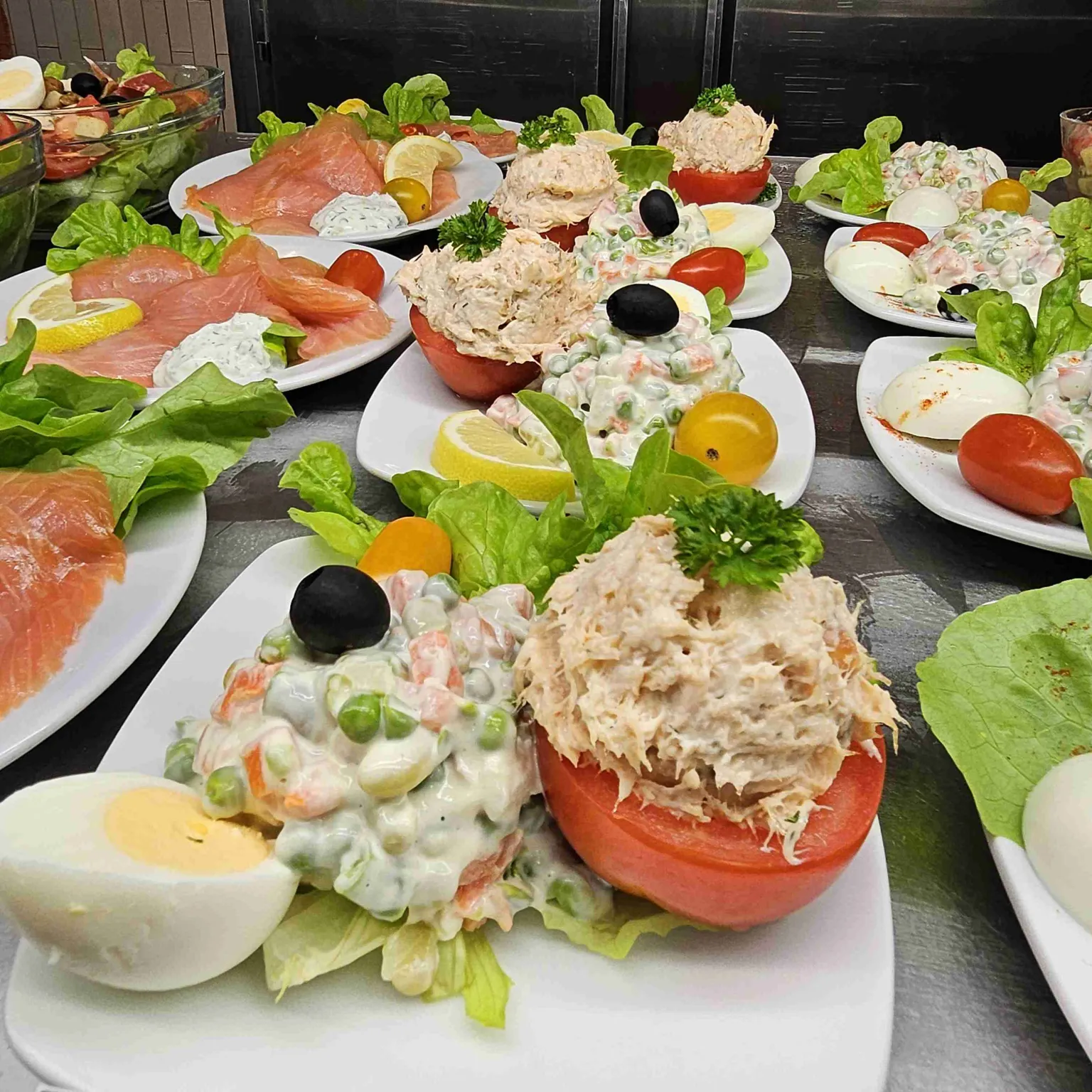 Tomate garnie