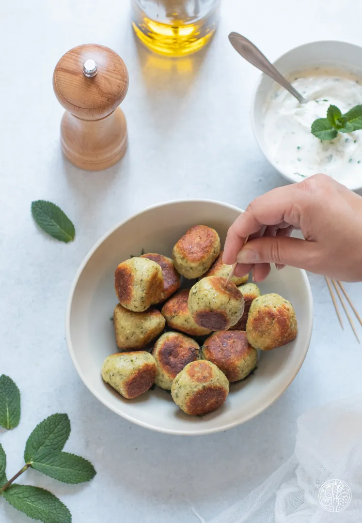 Boulettes de poulet aux herbes