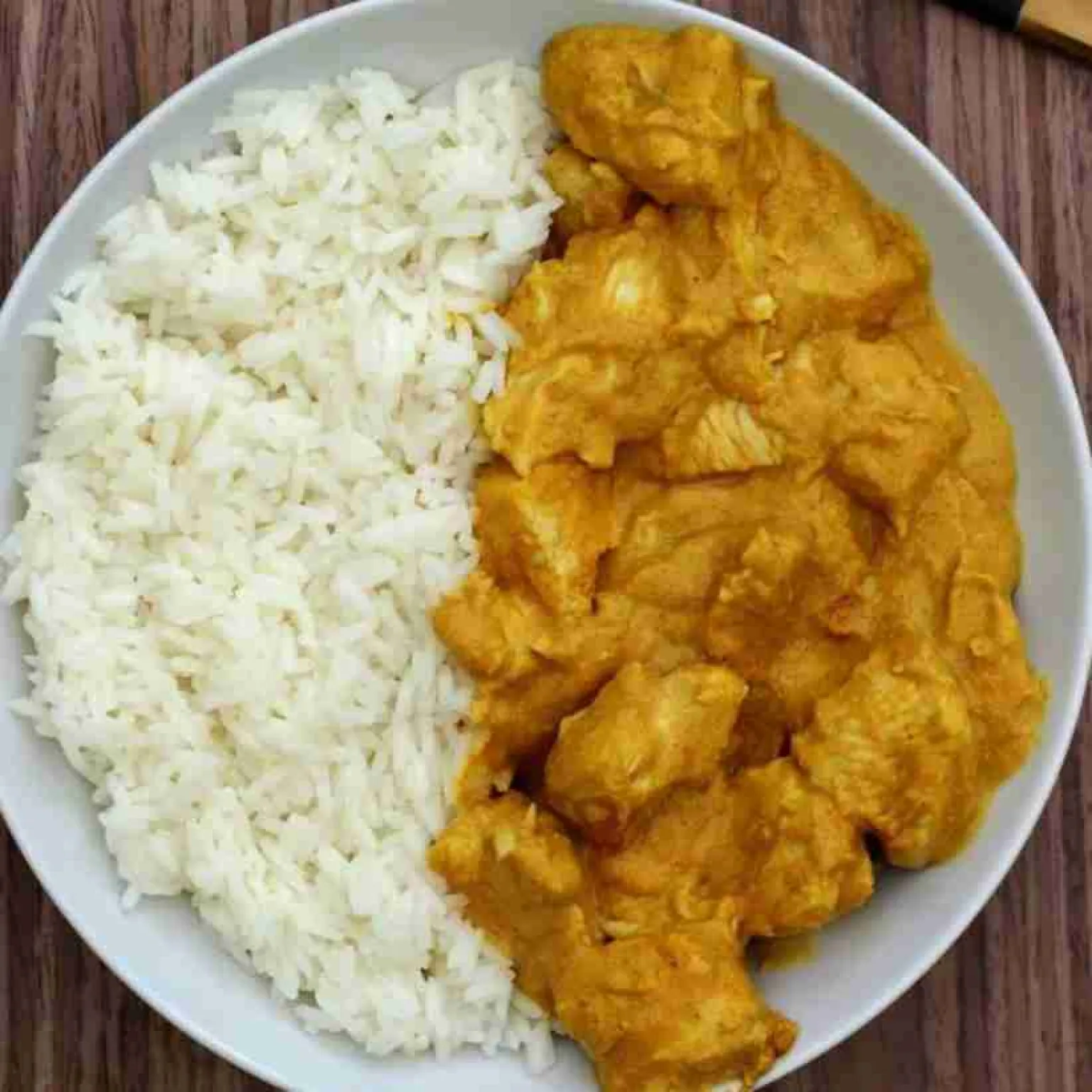 Poulet coco curry