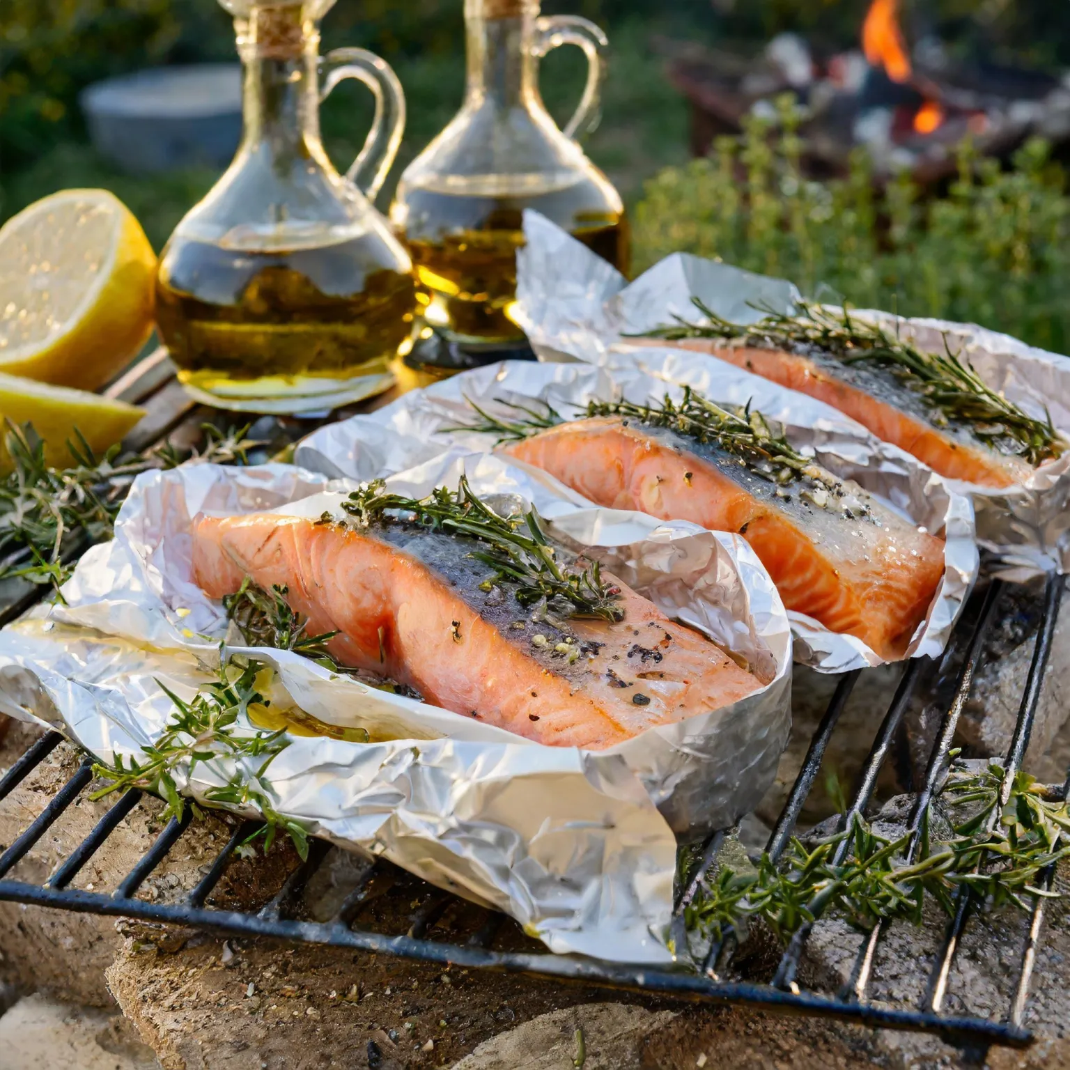 Saumon en papillotes