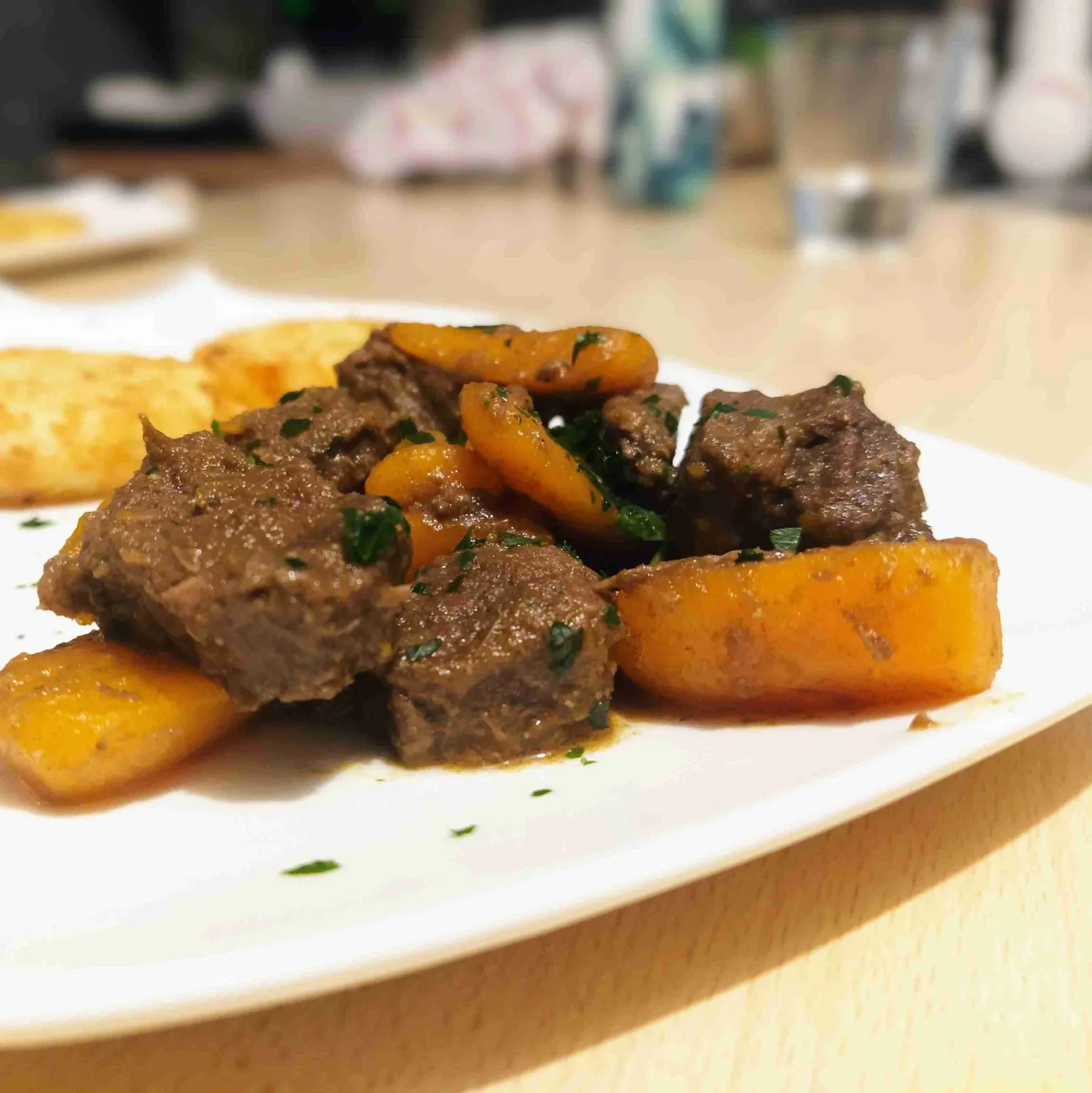 Boeuf carotte mijoté au cumin