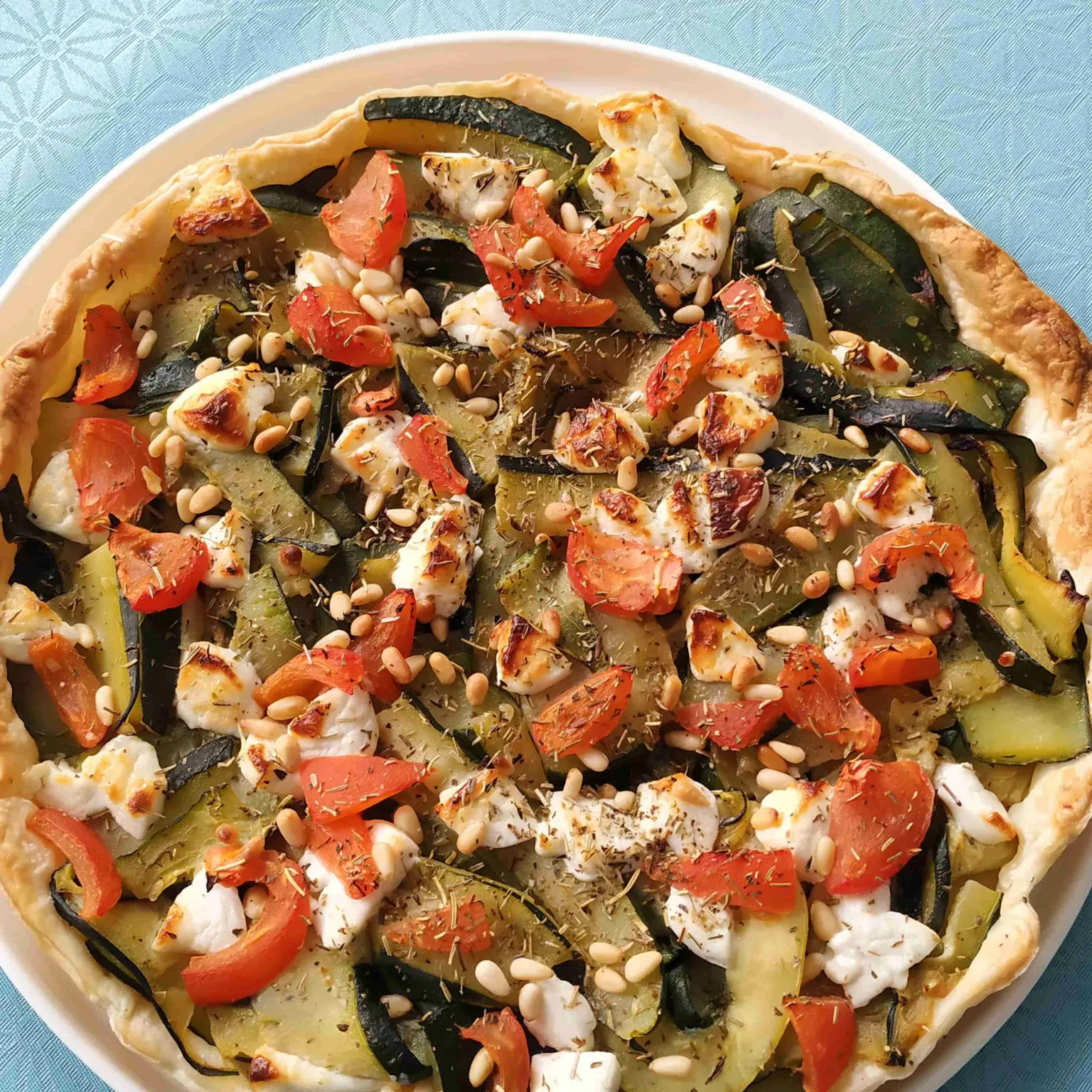 Tarte à la courgette