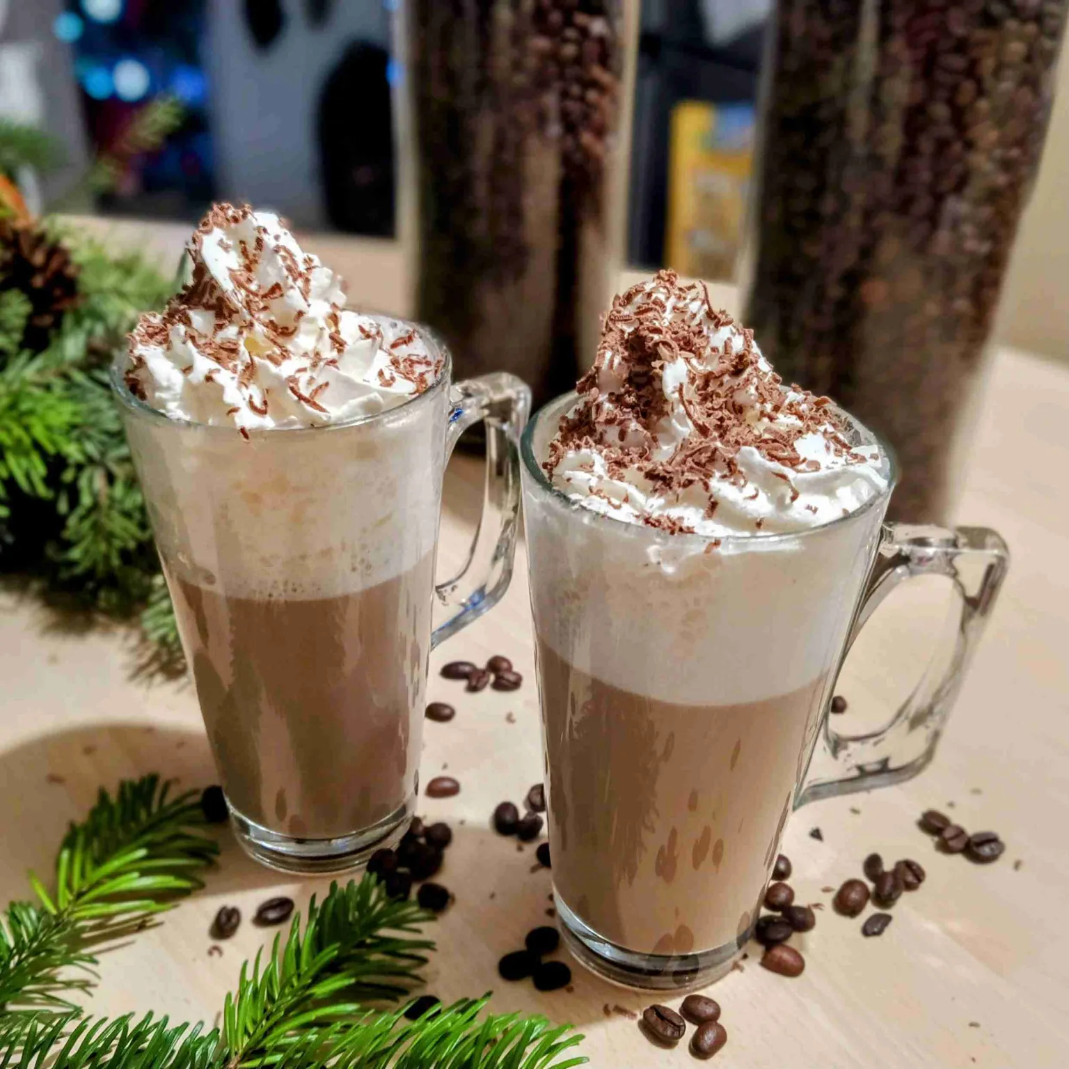Cappuccino aux épices de Noël