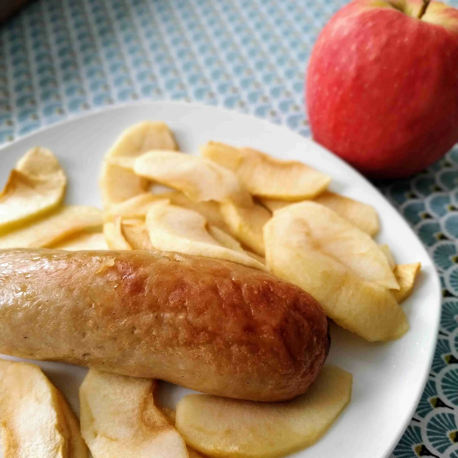 Boudin blanc aux pommes