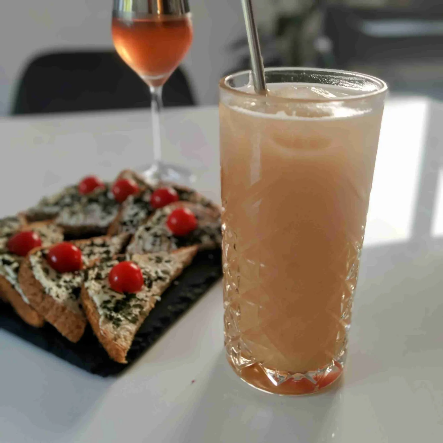 Mocktail poire/ cassis