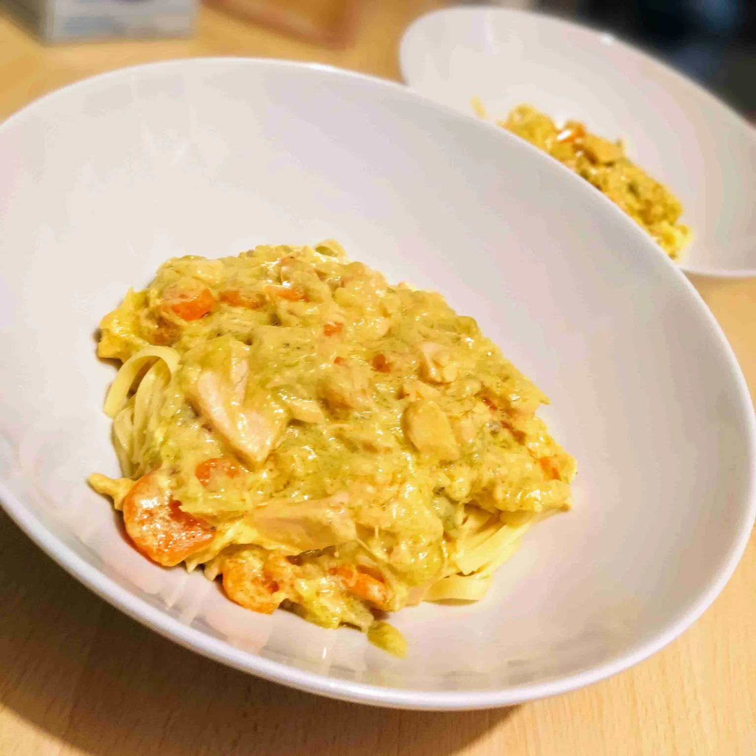 Blanquette de Saumon aux Carottes et Poireaux