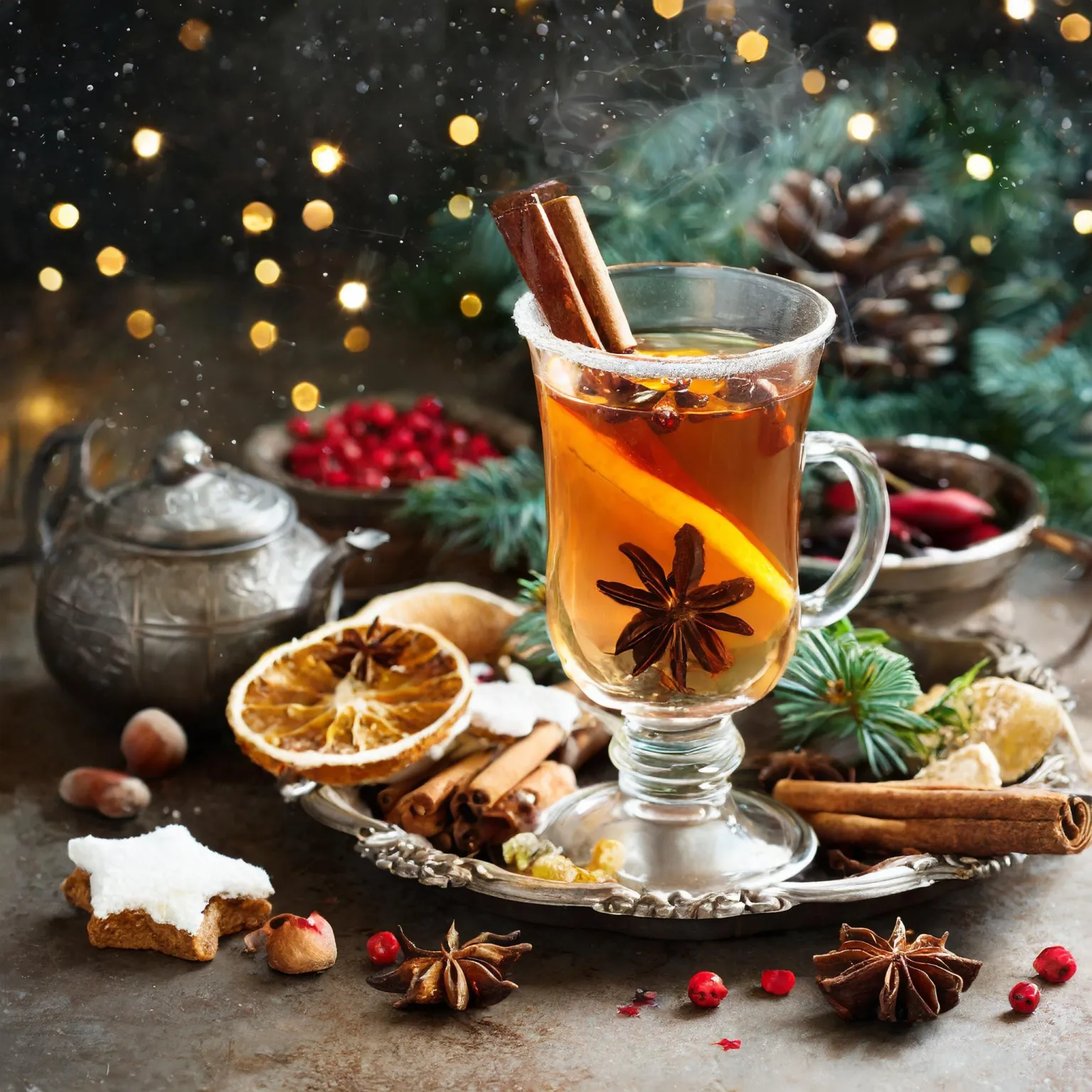 Thé de Noël épicé
