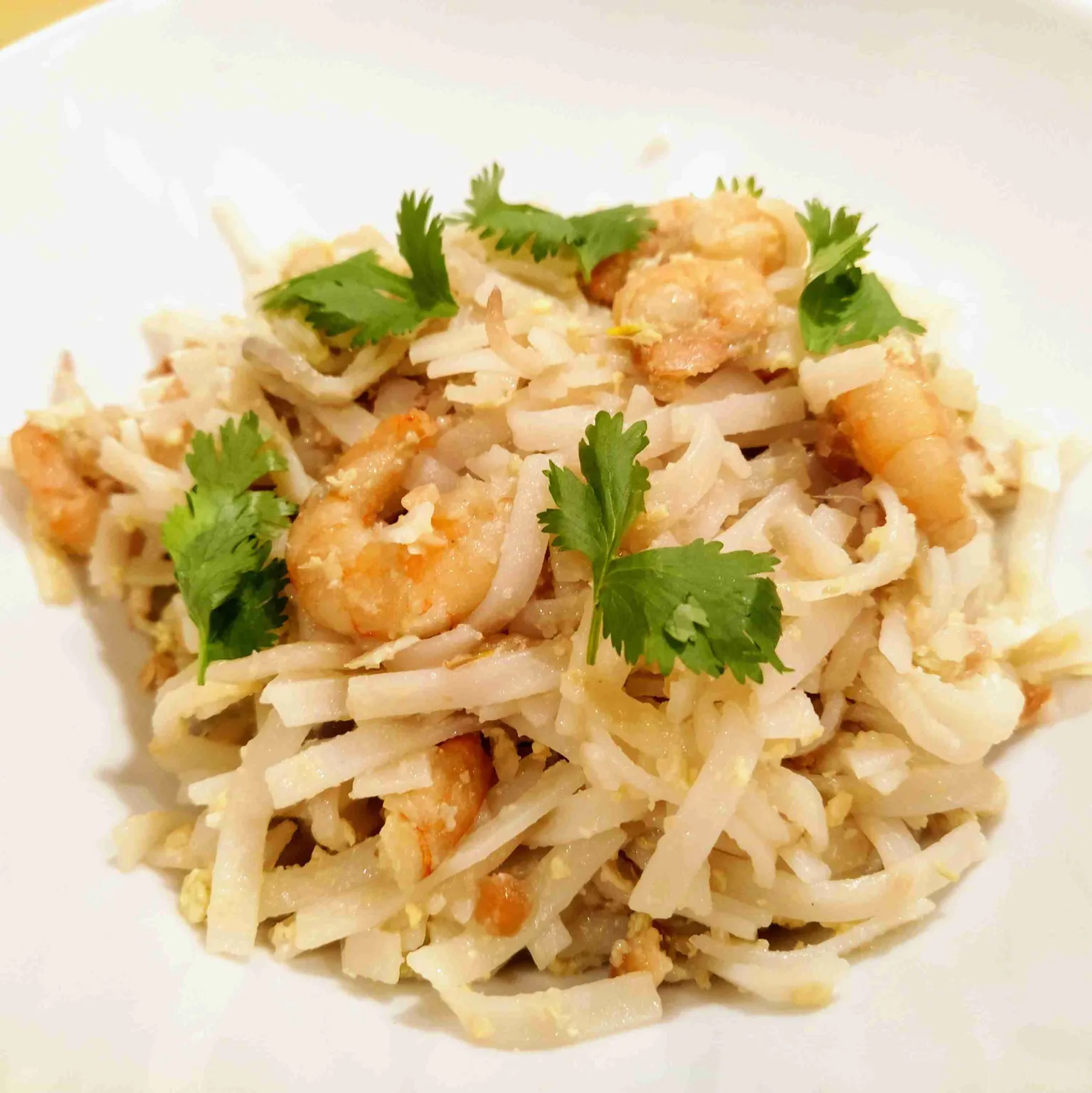 Pad Thaï aux crevettes