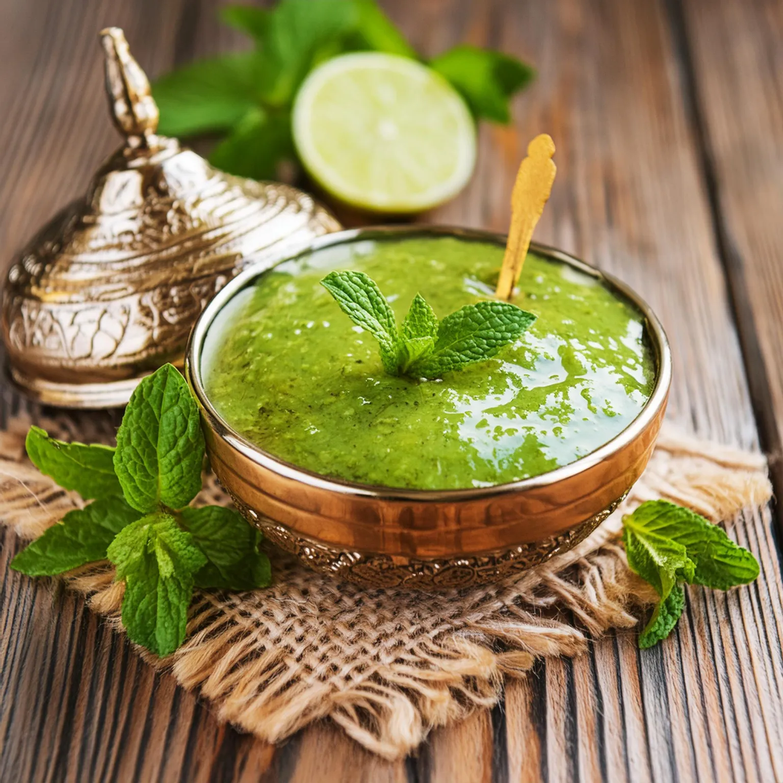 Sauce verte indienne