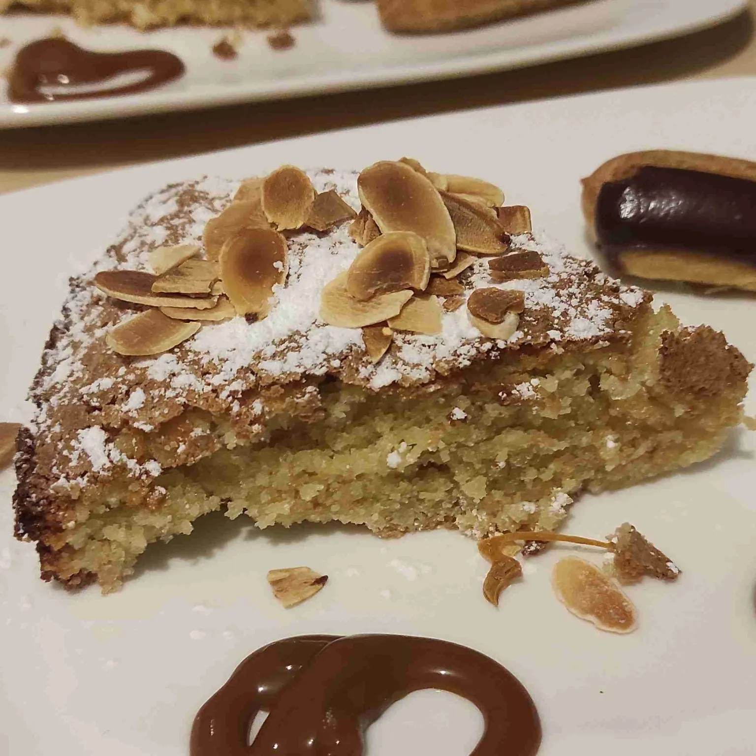 Gâteau macaroné aux amandes