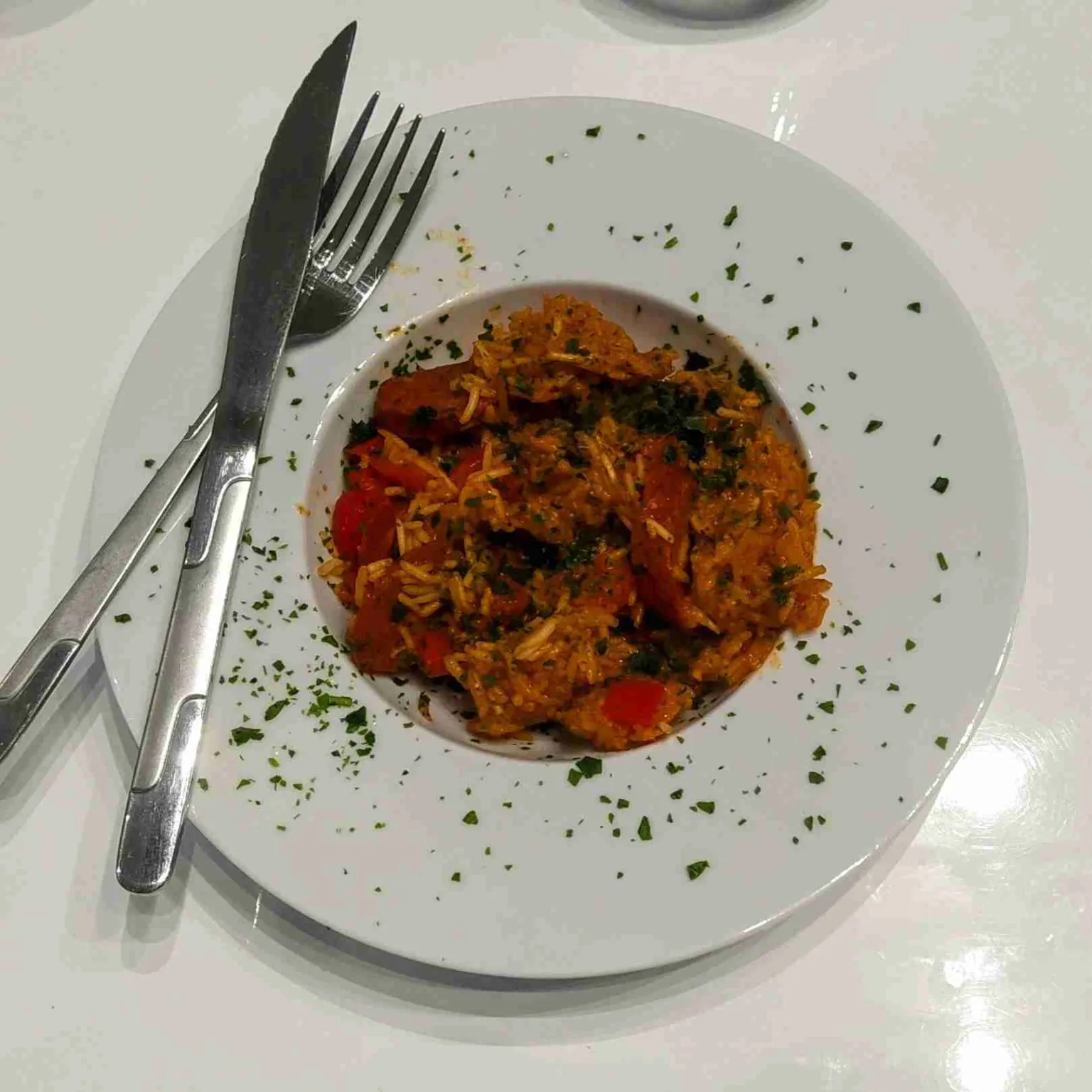 Riz au chorizo