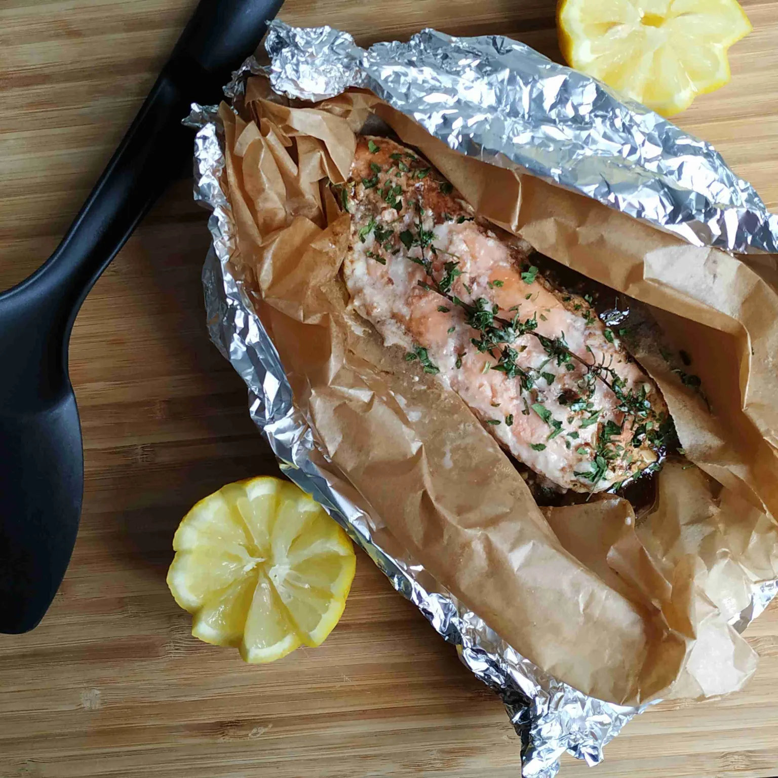 Saumon en papillote
