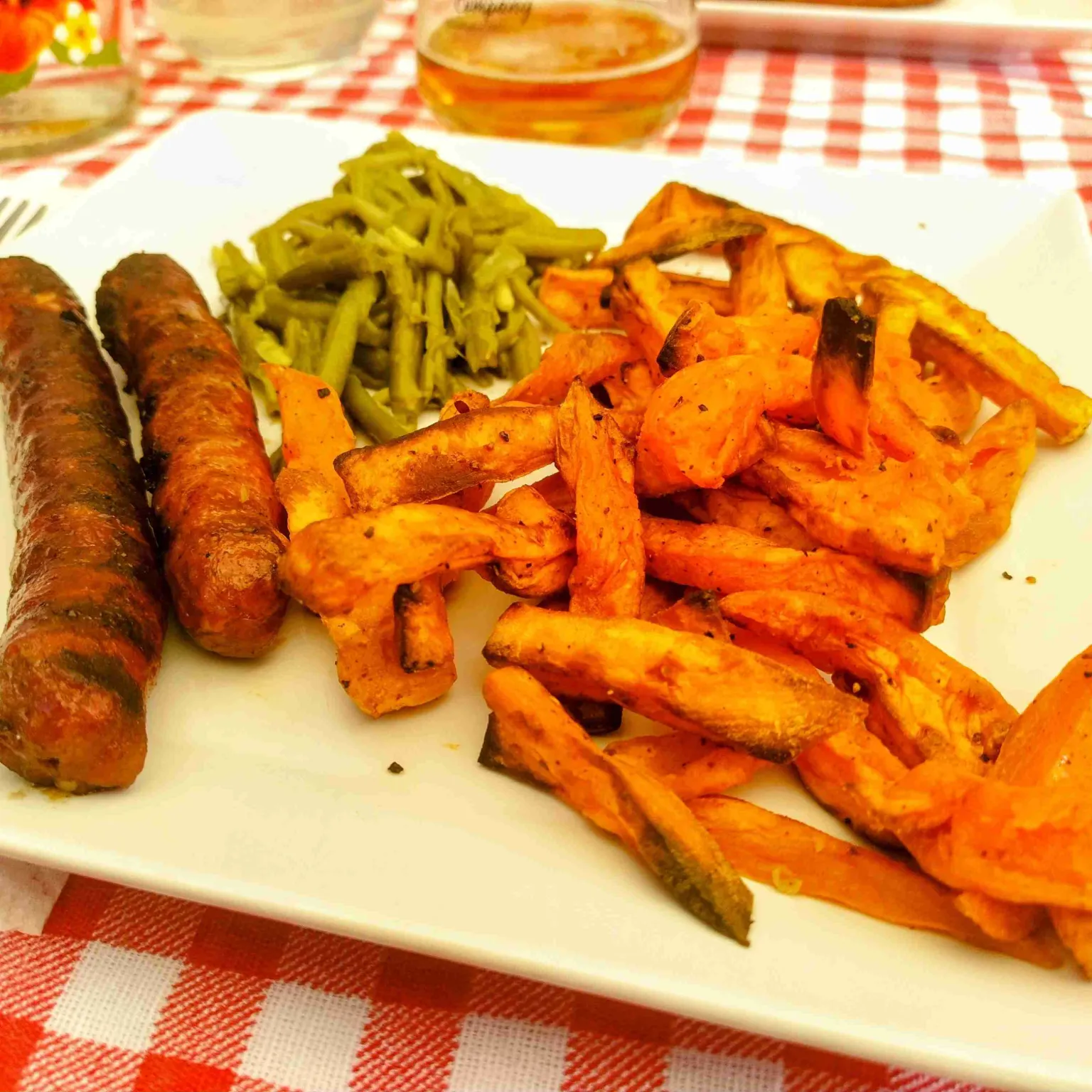 Frites de patate douce