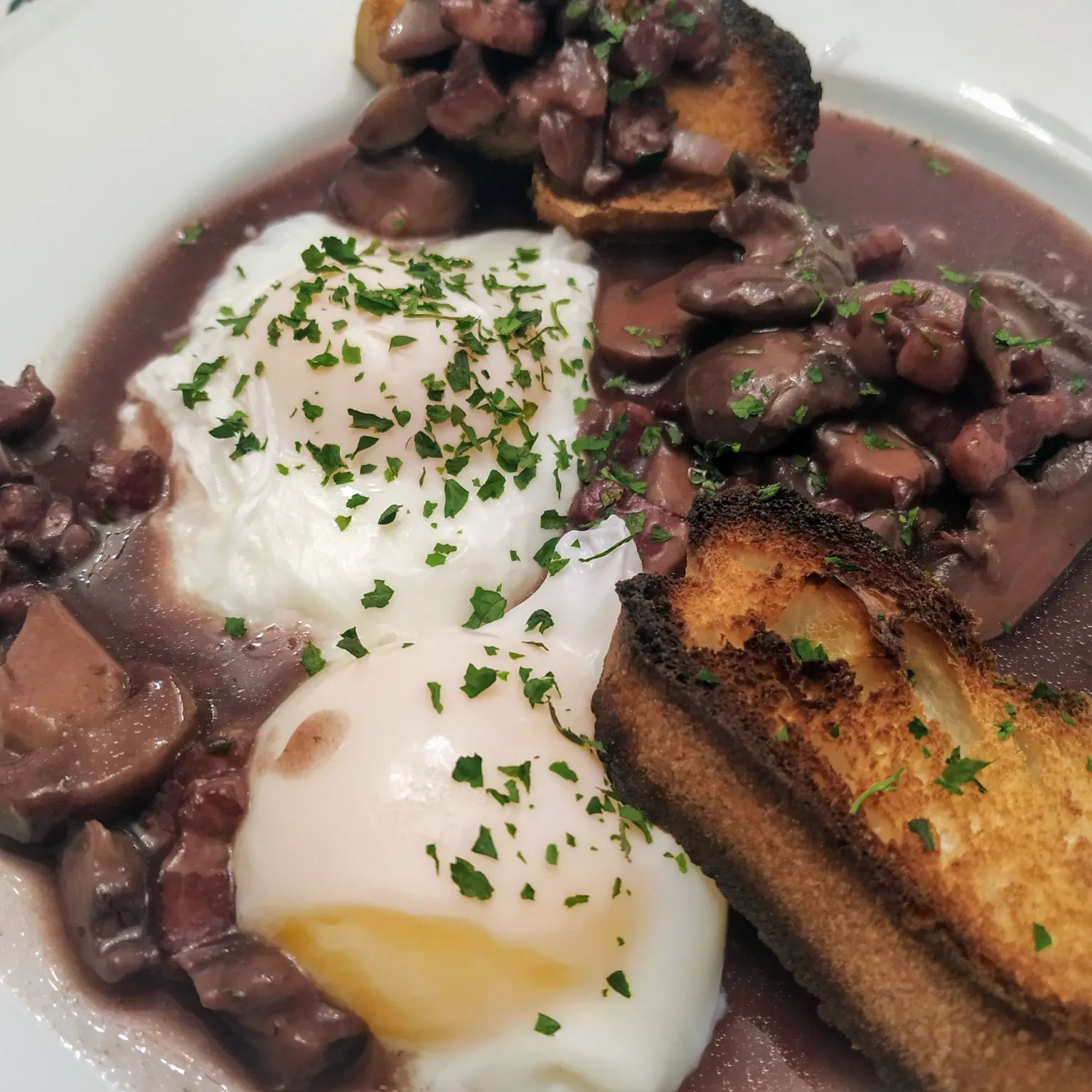 Oeufs au vin