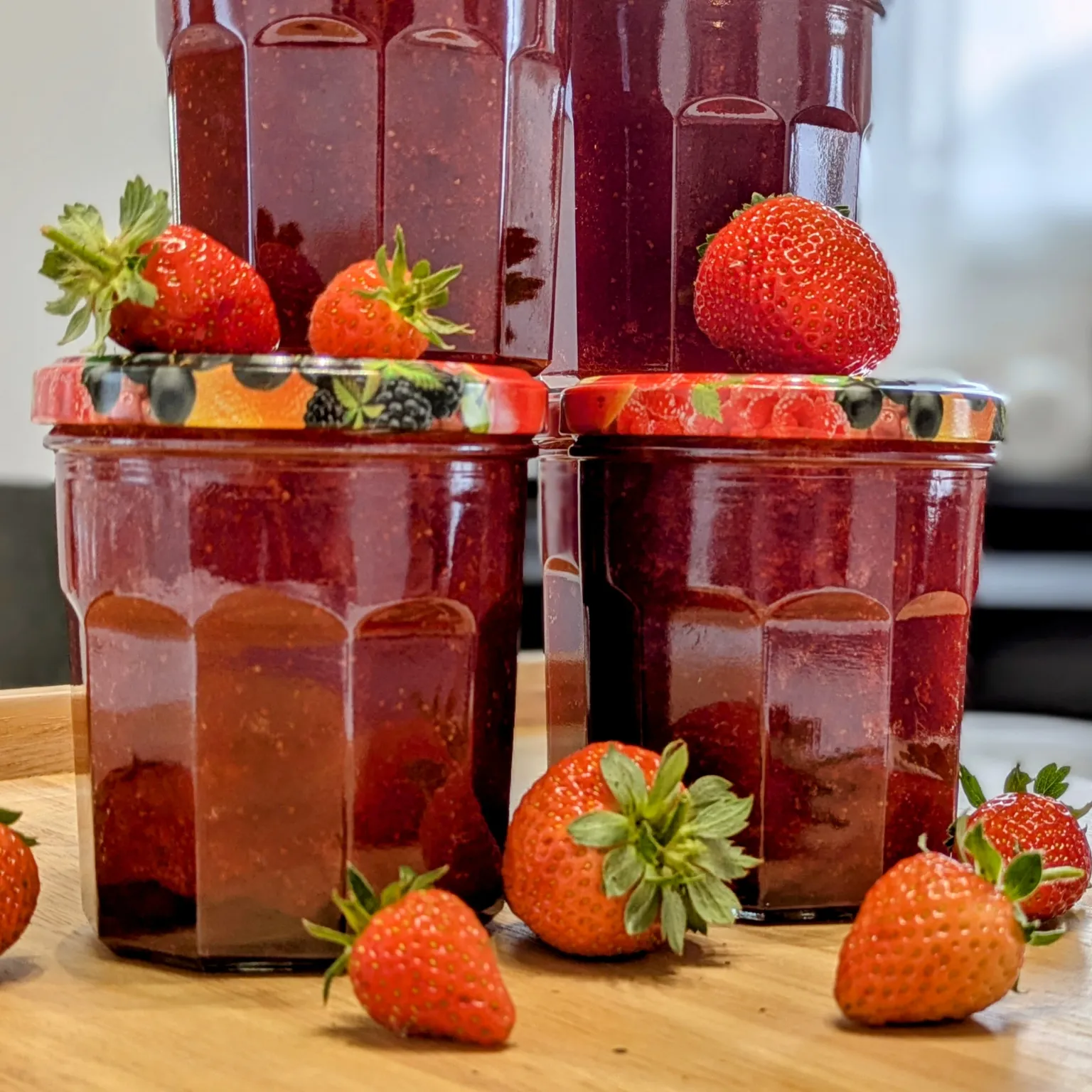 Confiture de fraise maison