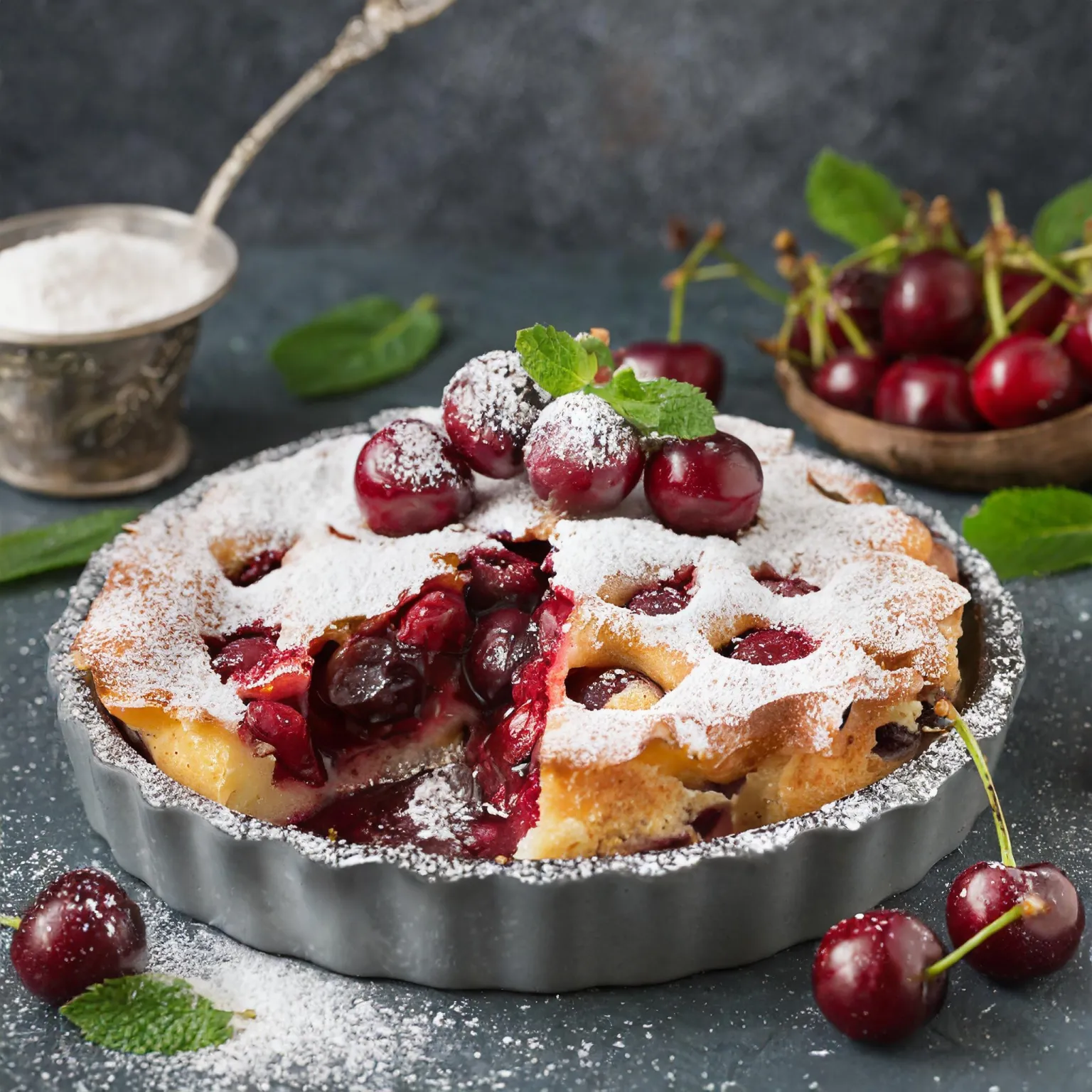 Clafoutis aux cerises