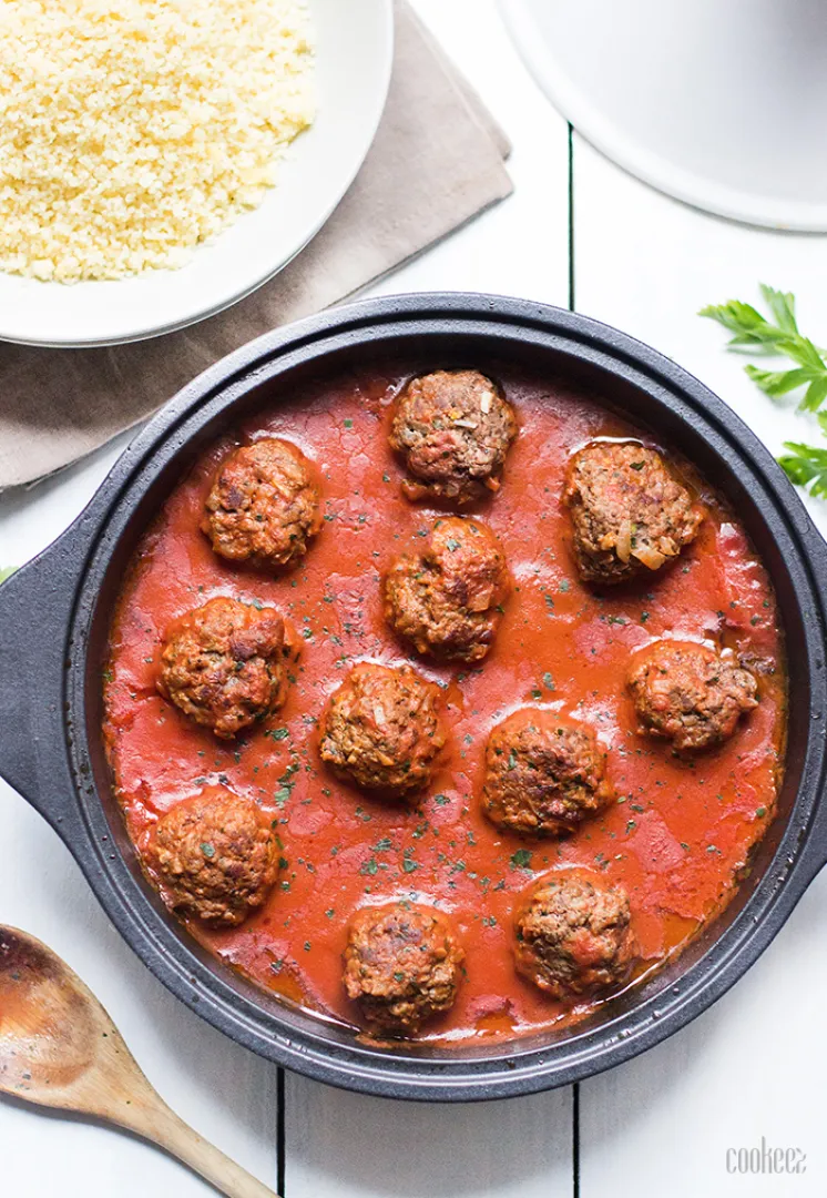 Tajine de boulettes de bœuf