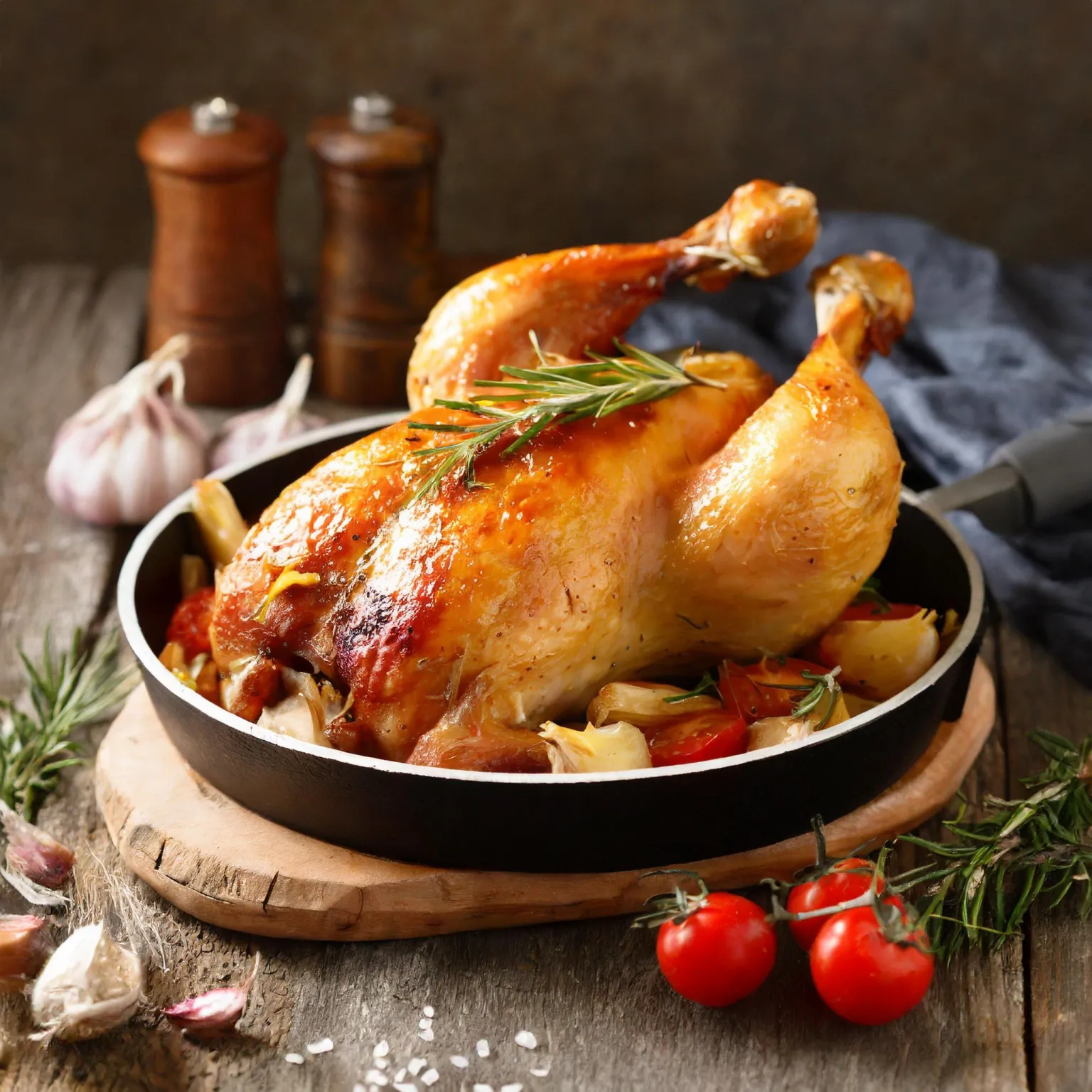 Poulet rôti