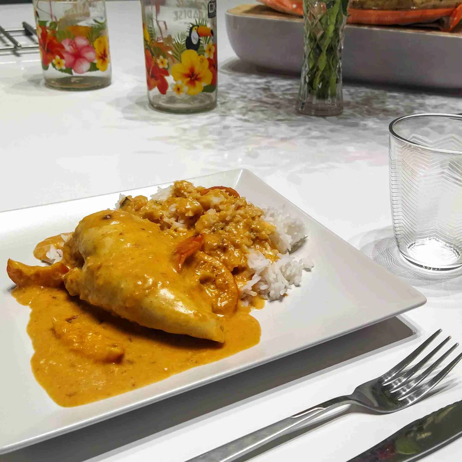 Poulet à la clémentine