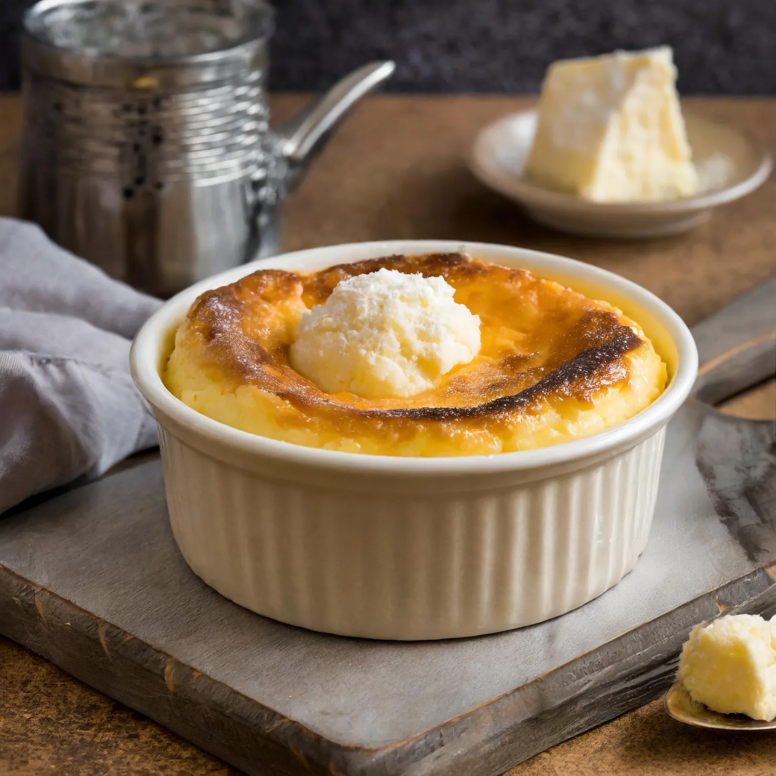 Soufflé au Fromage