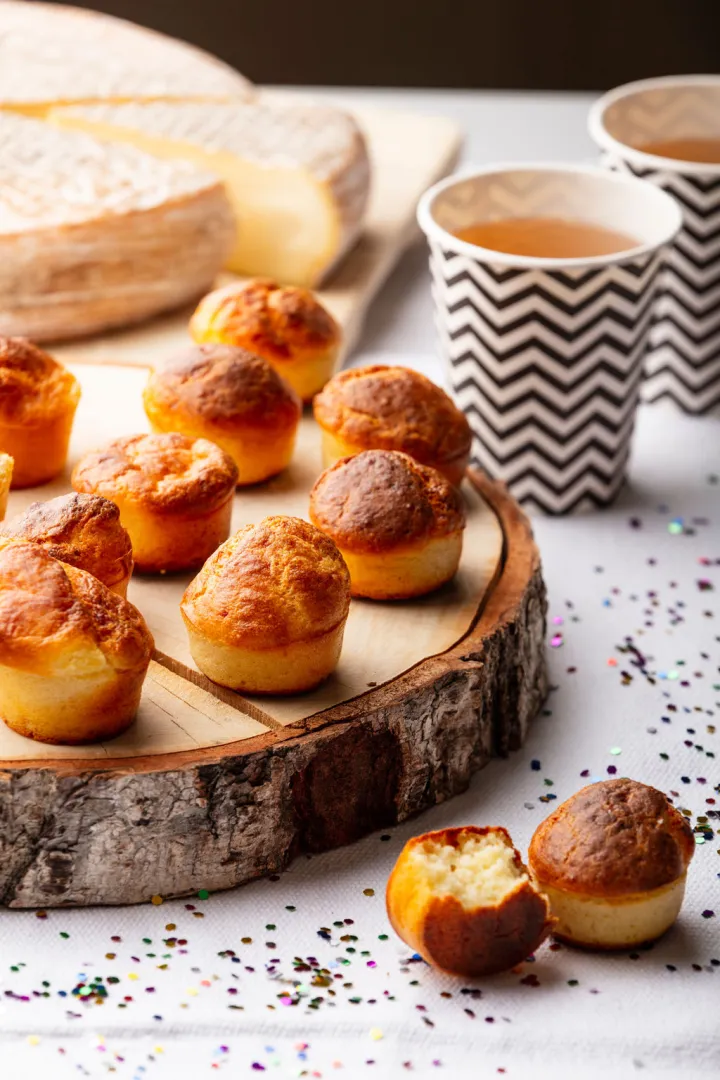 Mini-muffins au Saint-Nectaire