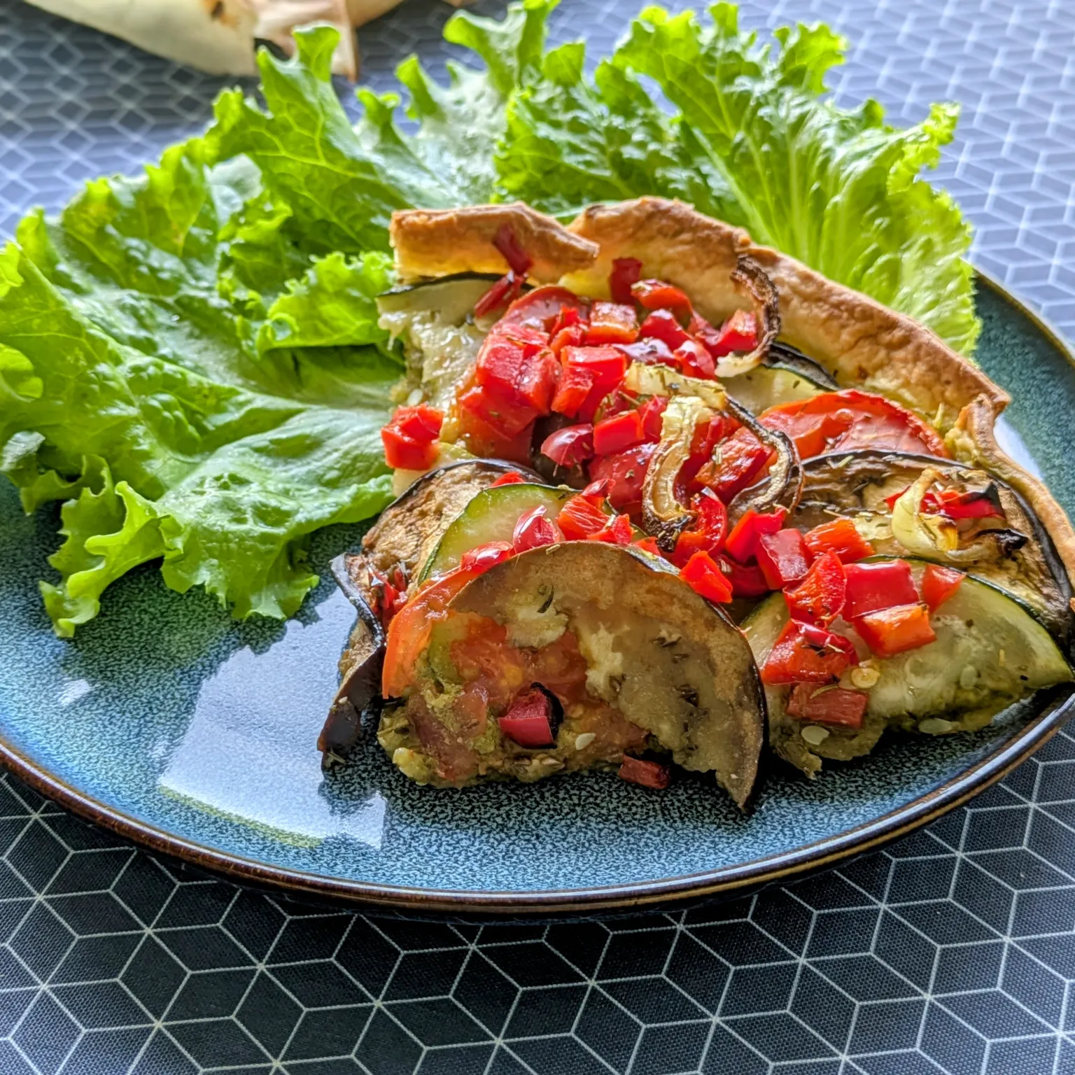 Tarte fine aux légumes d’été