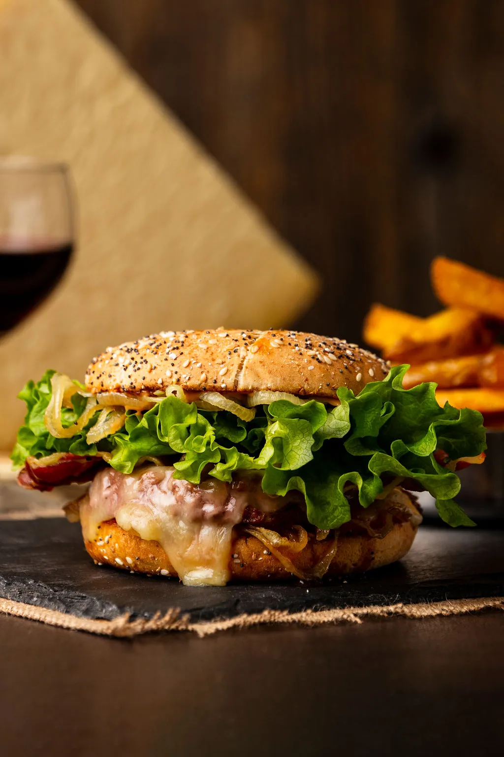 Burger à la mode du Cantal