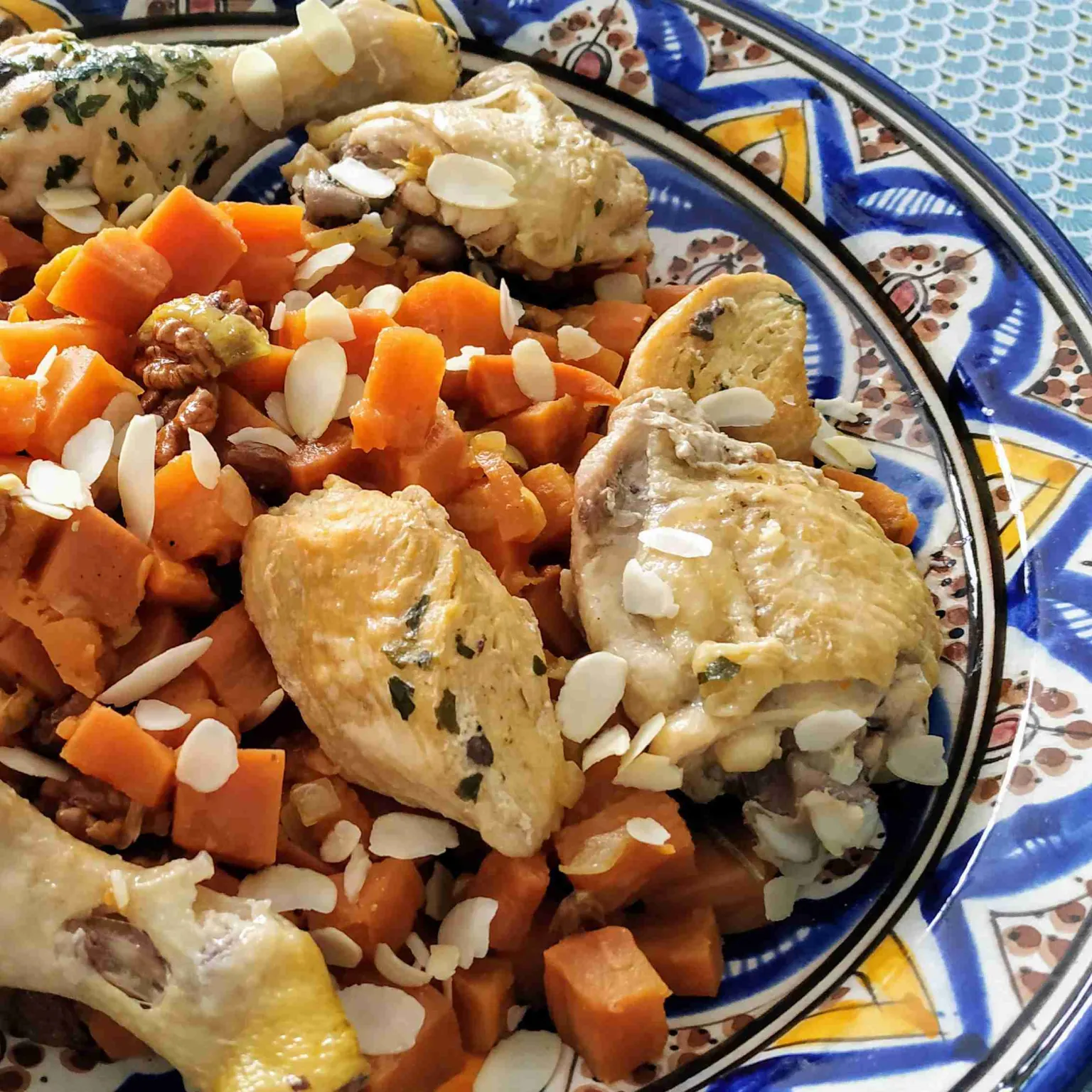 Tajine de patates douces
