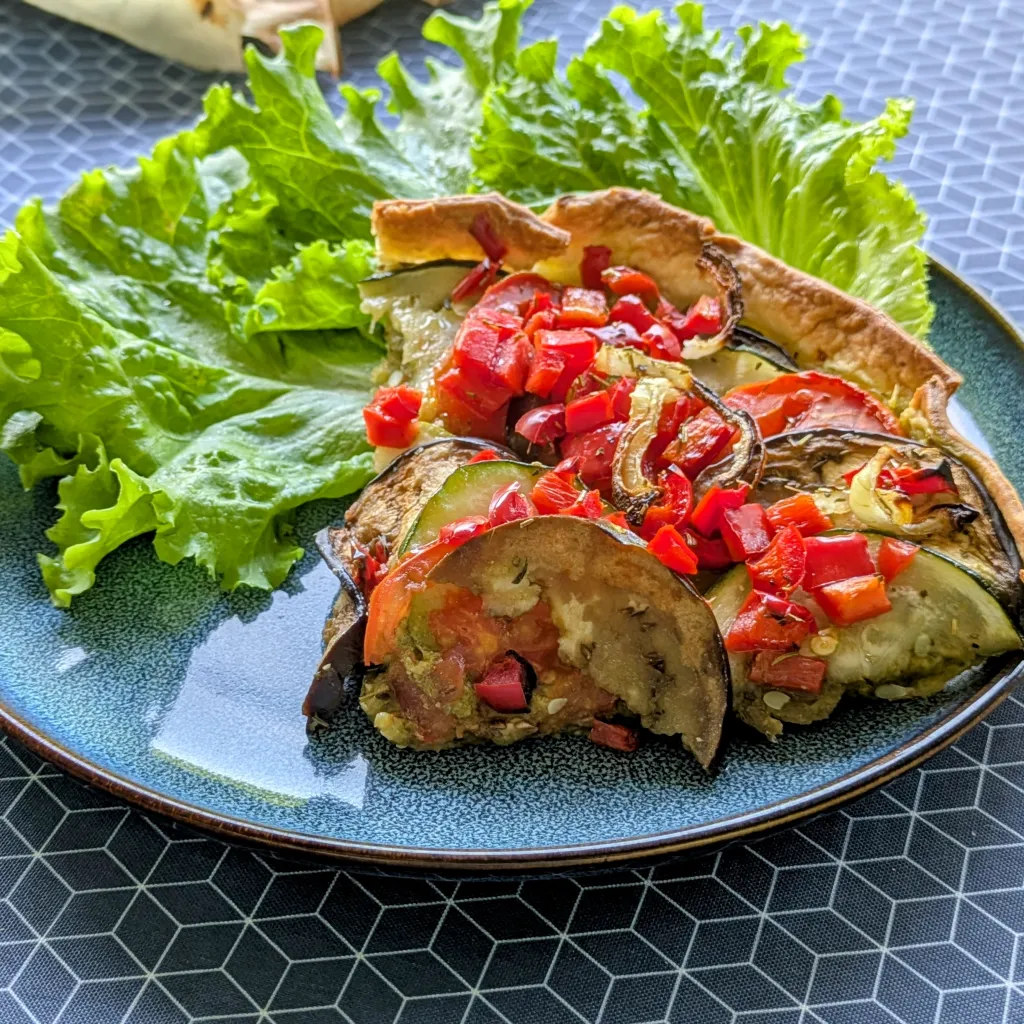 Tarte fine aux légumes d’été