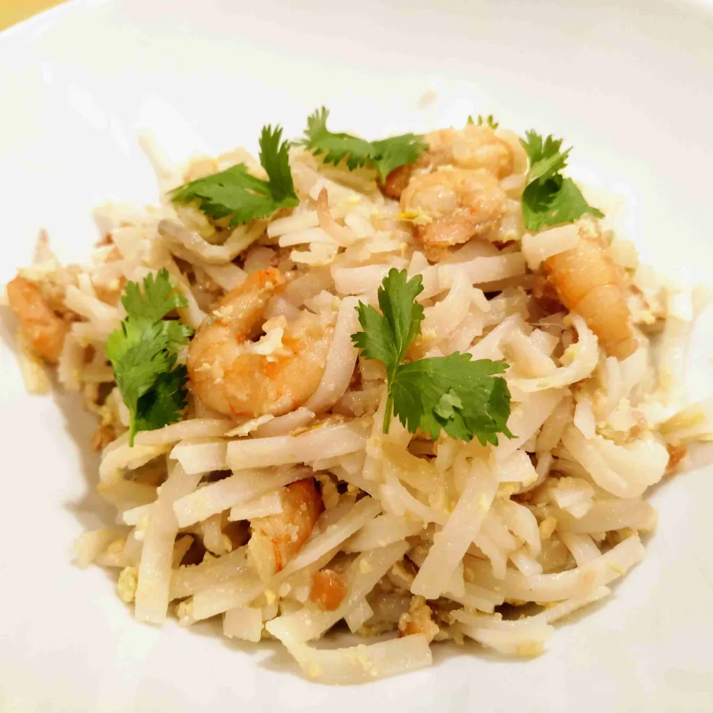 Pad Thaï aux crevettes