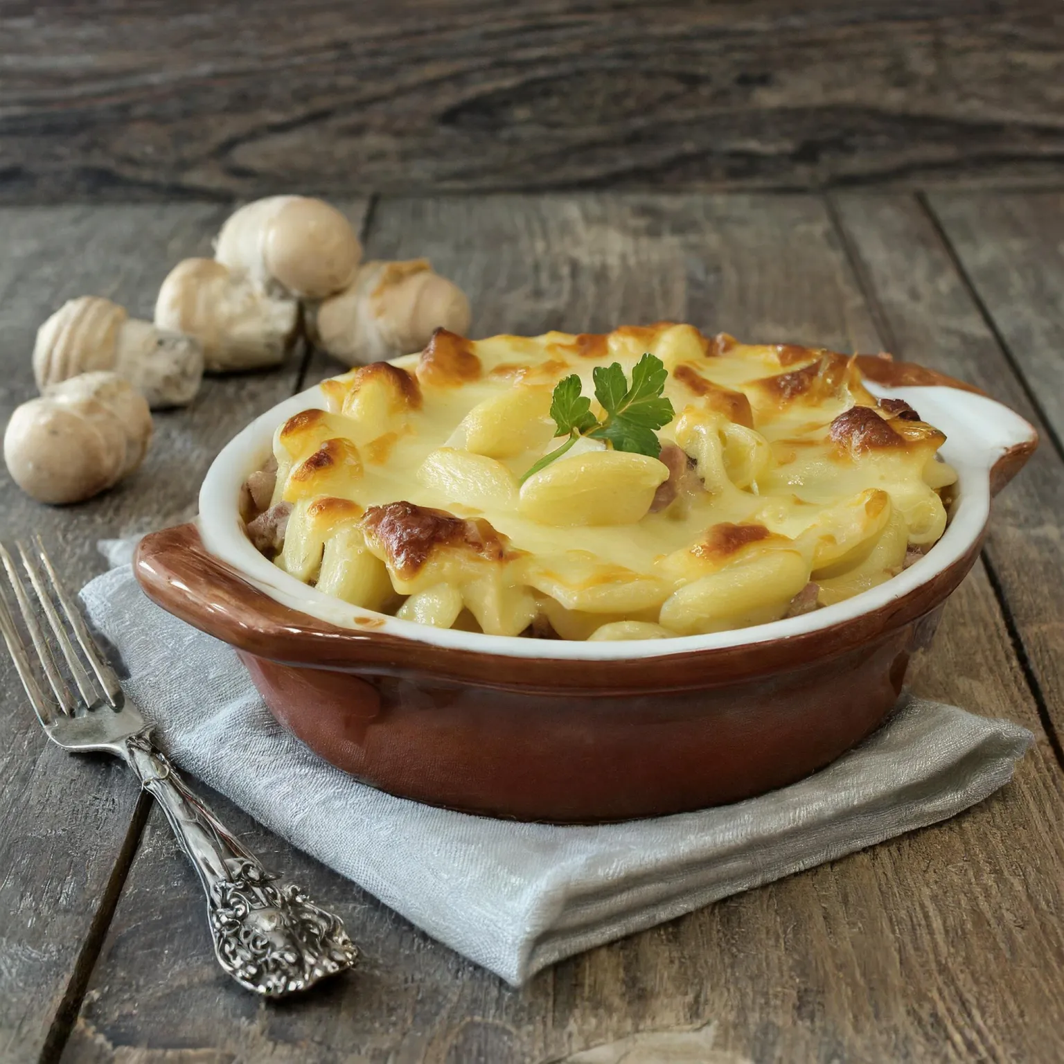 Pates façon tartiflette