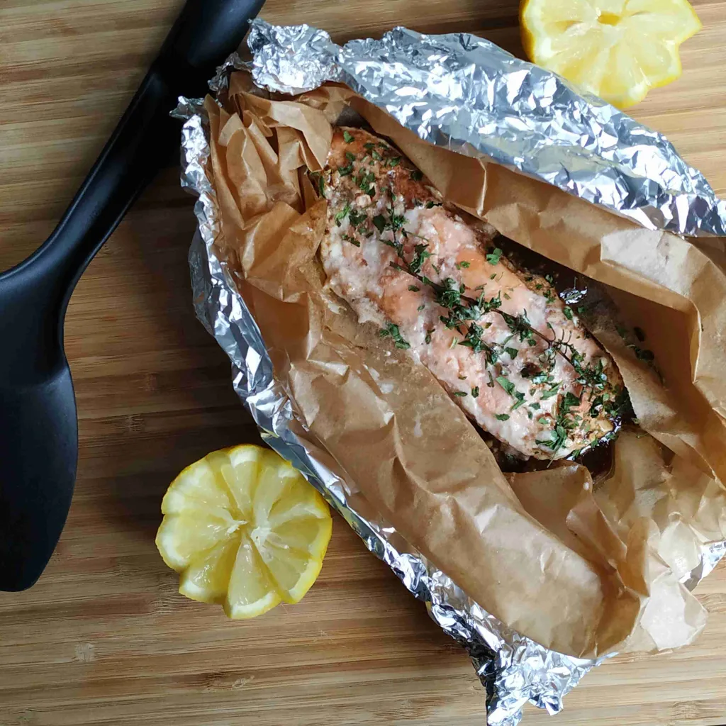 Saumon en papillote