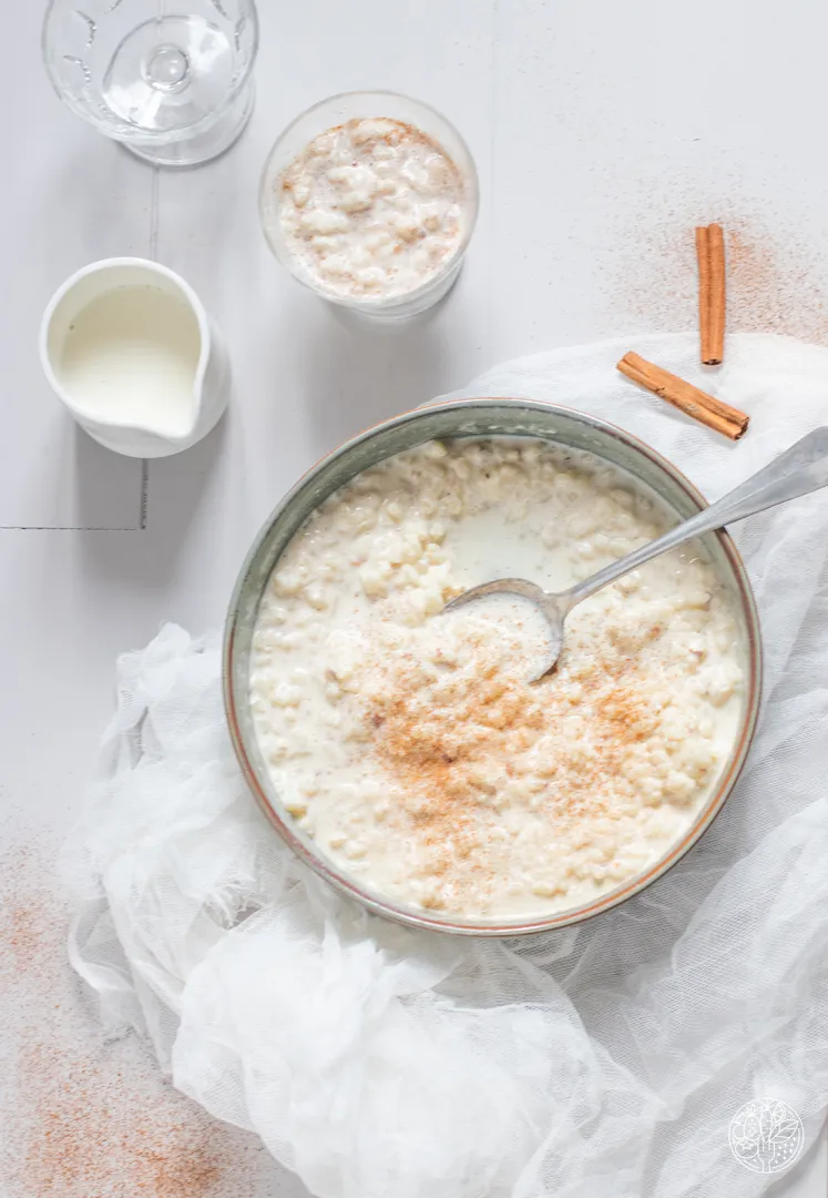 Riz au lait vanille et cannelle