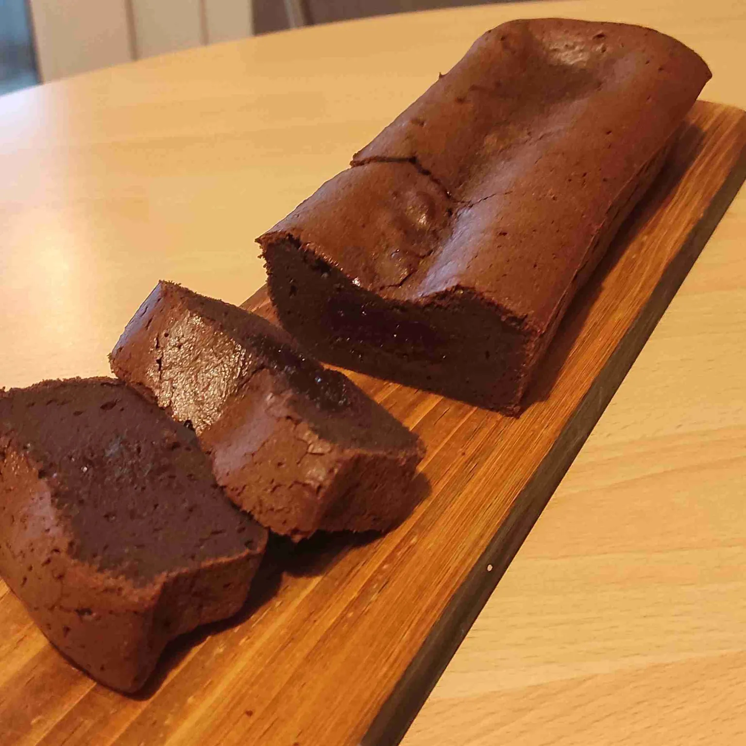 Cake fondant au chocolat