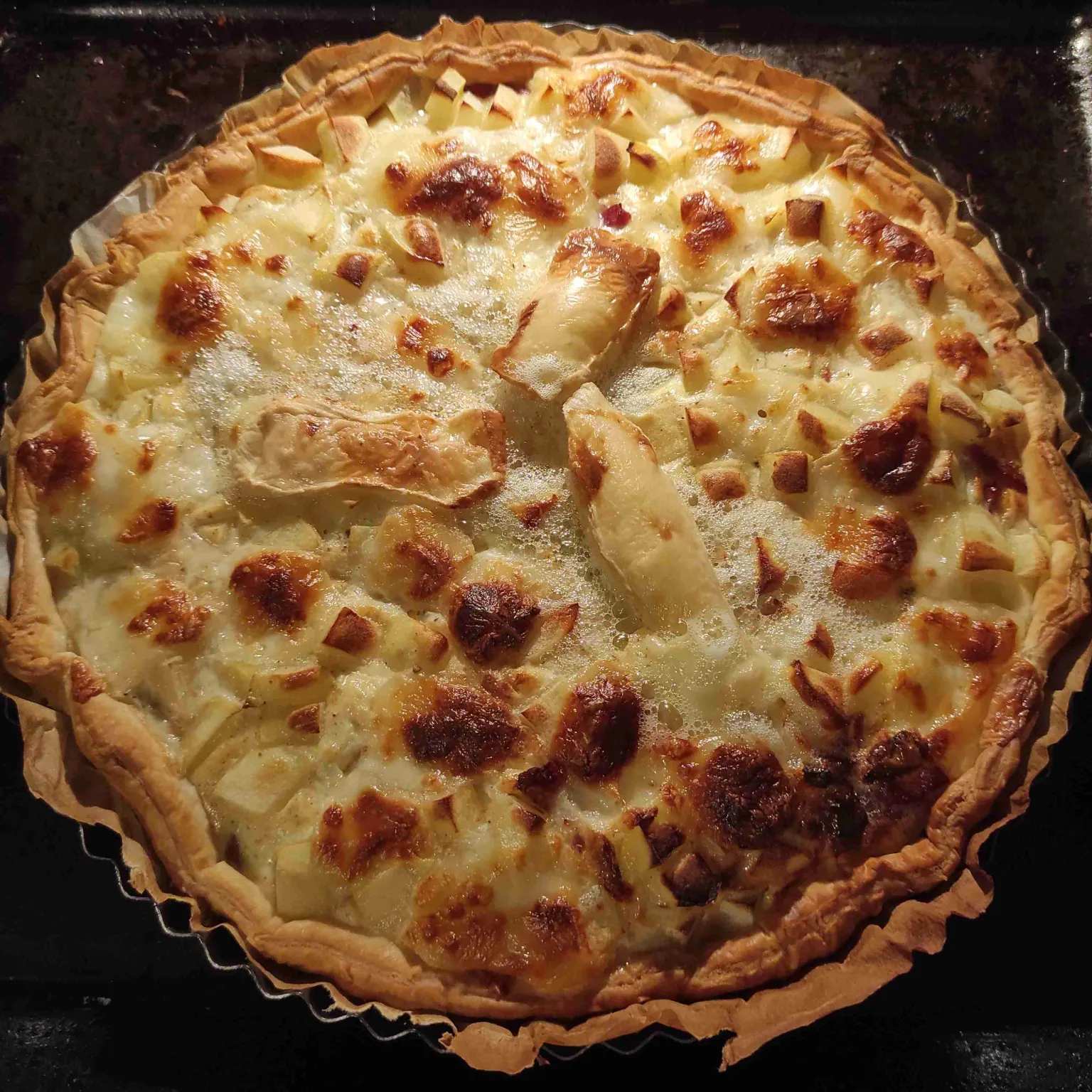 Quiche façon tartiflette