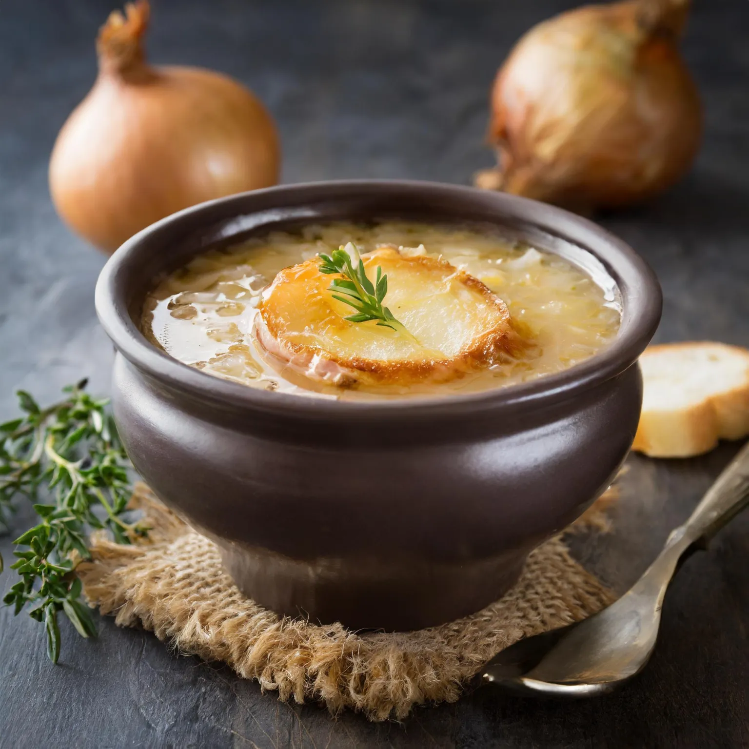 Soupe à l'oignon