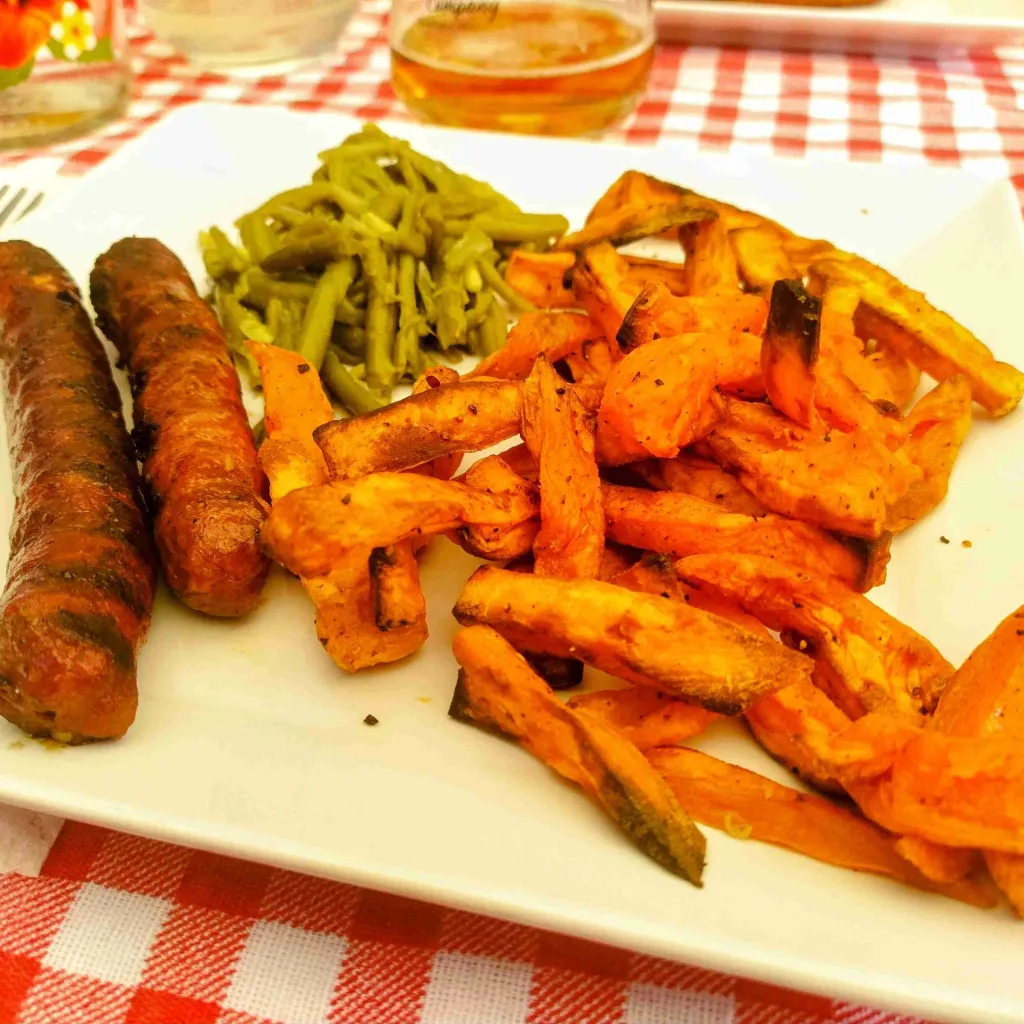 Frites de patate douce