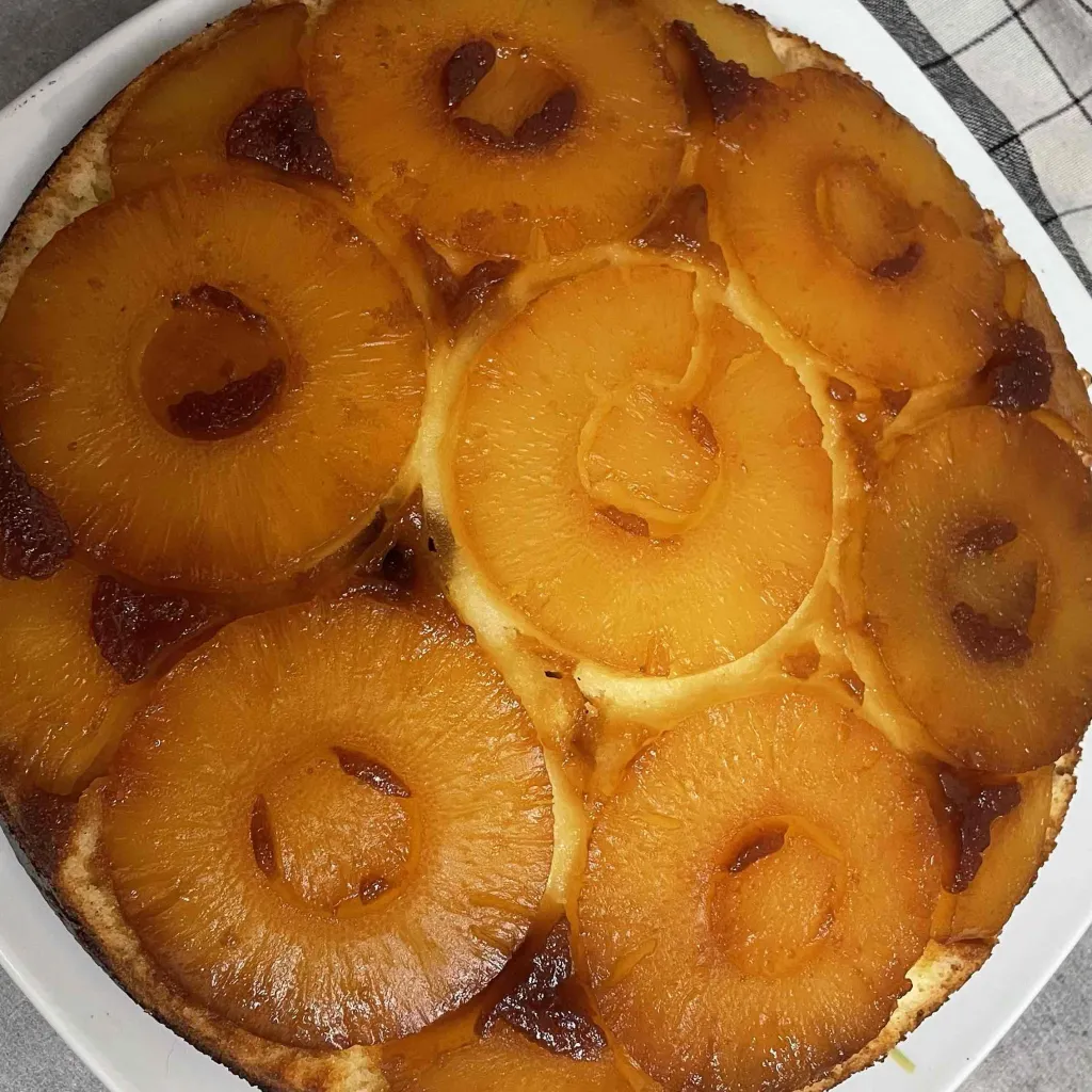 Gâteau renversé à l’ananas