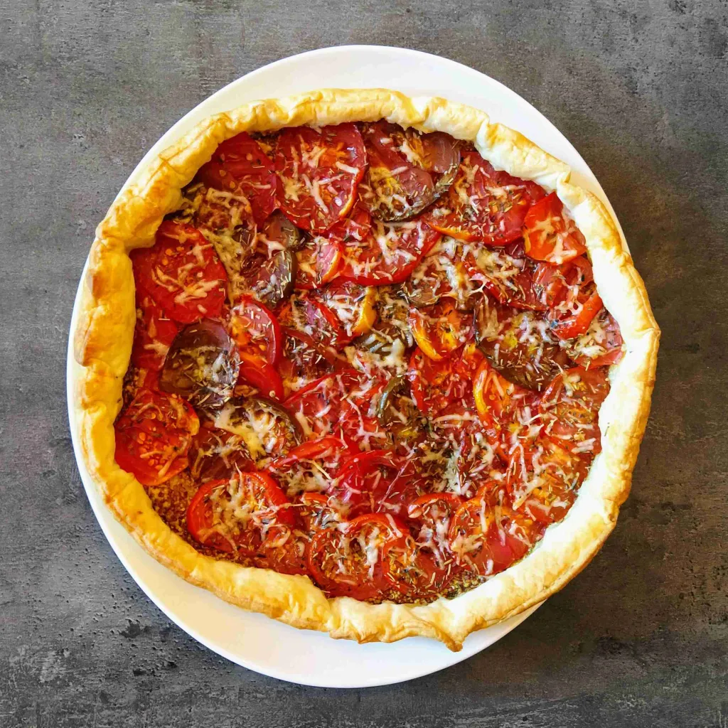 Tarte à la tomate
