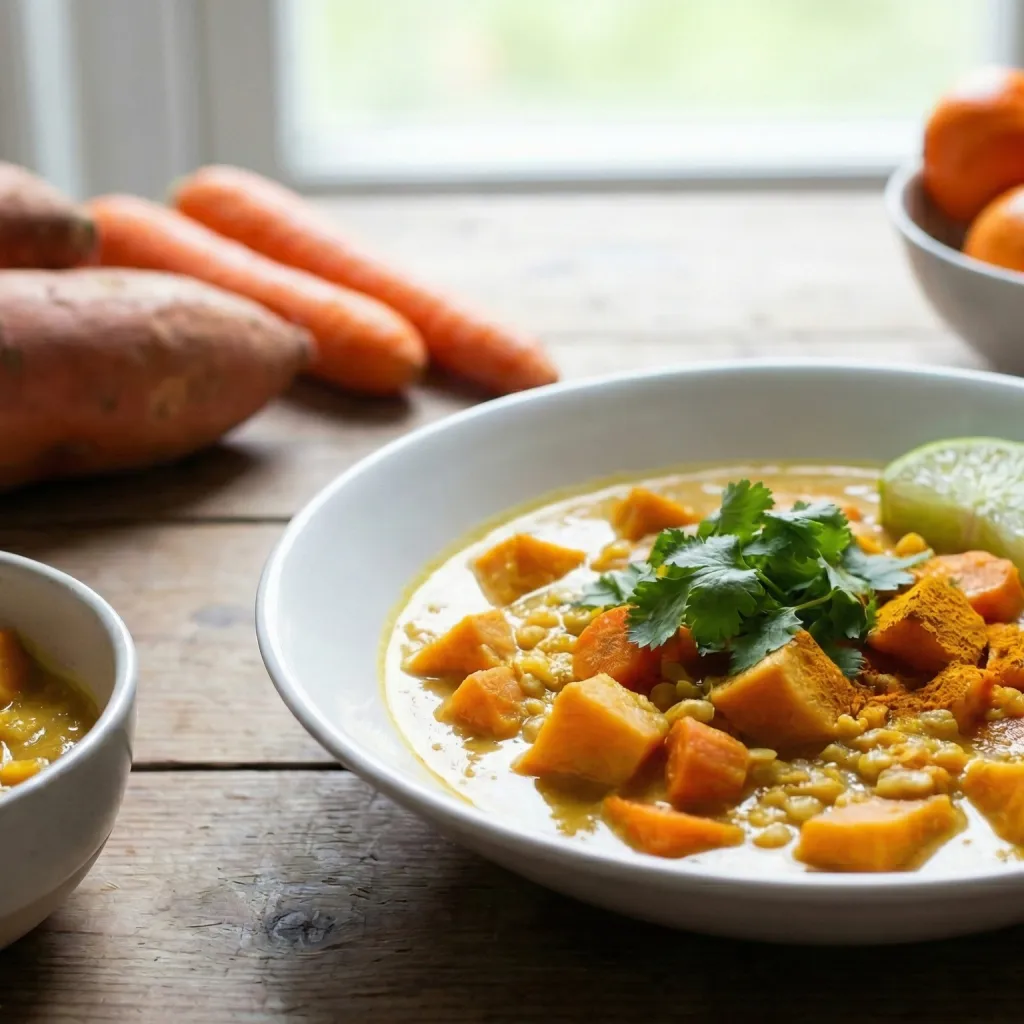Dahl Crémeux Patate Douce & Coco